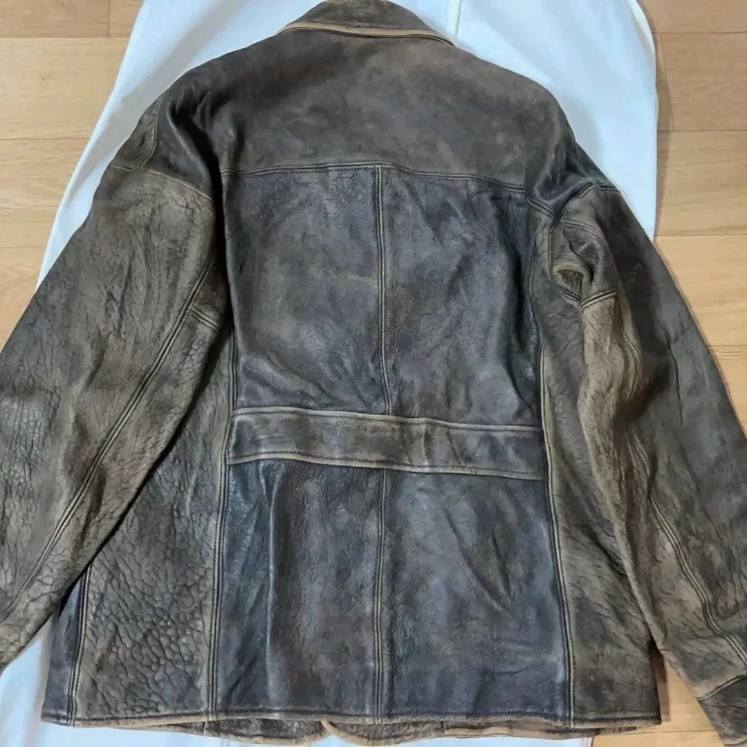 Visvim VISVIM Classic Vintage do old Italian French plant-tanned lamb jacket jacket Size US XL / EU 56 / 4 - 2 Thumbnail