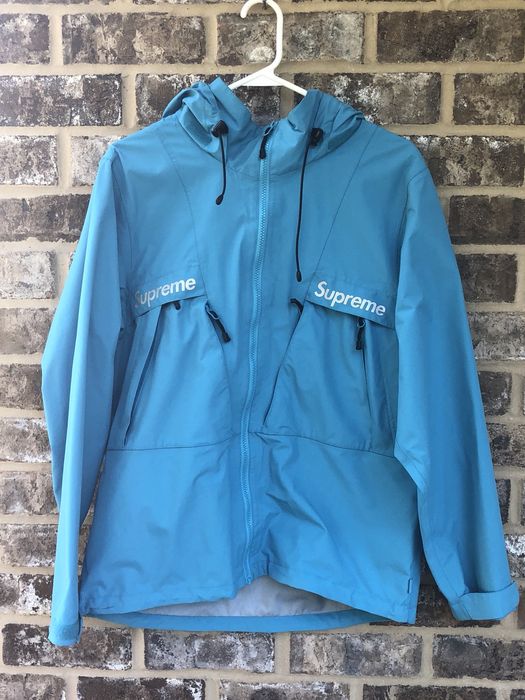 Supreme FW17 Supreme taped seam jacket Teal jacket is pre- | Grailed