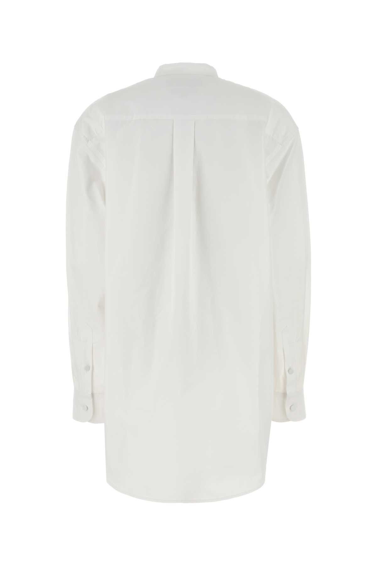 Gucci White Poplin Shirt Size XS / US 0-2 / IT 36-38 - 2 Thumbnail