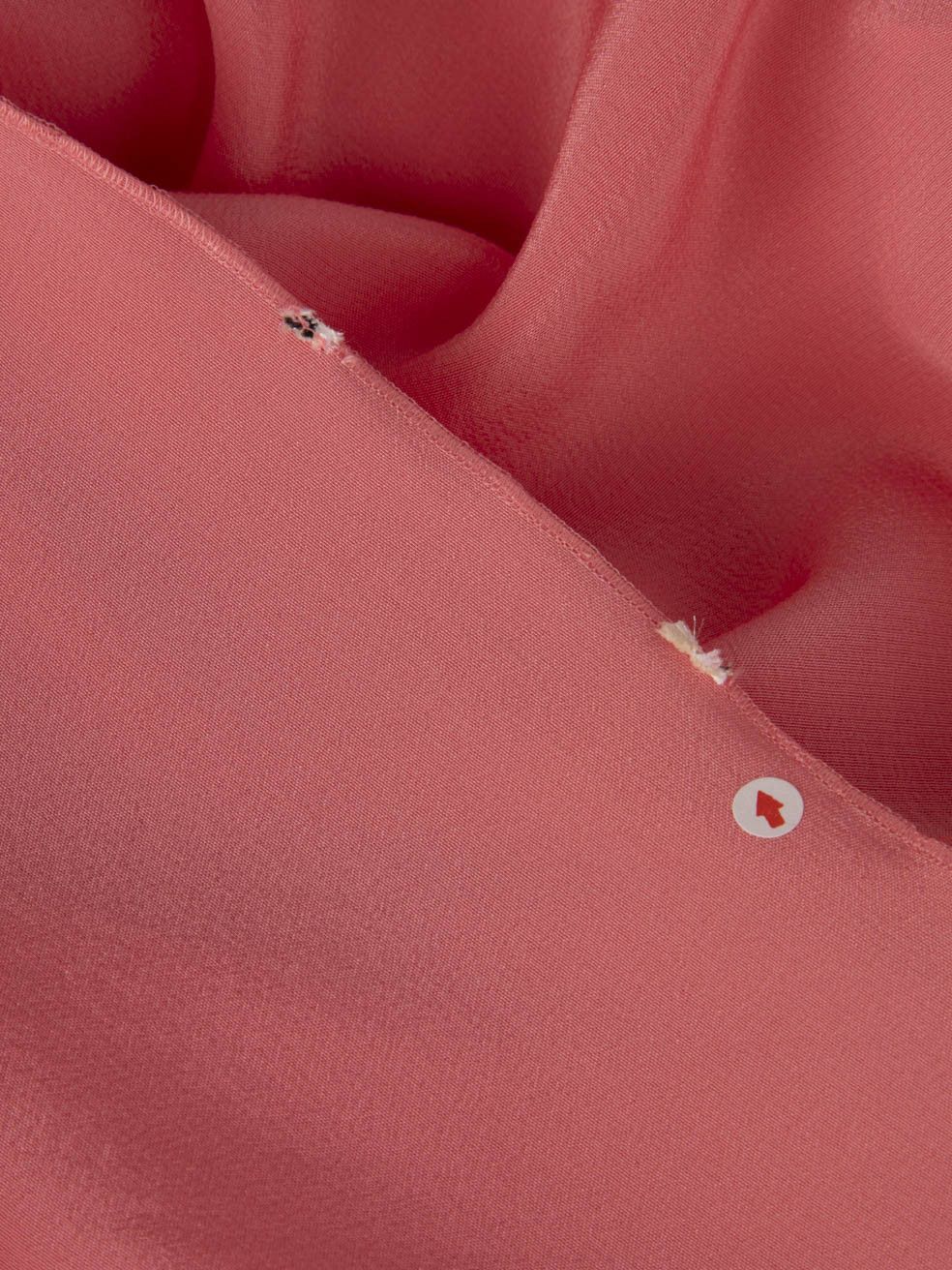 Lanvin Pink Silk Ruffle Sleeve Top Size XS / US 0-2 / IT 36-38 - 5 Thumbnail