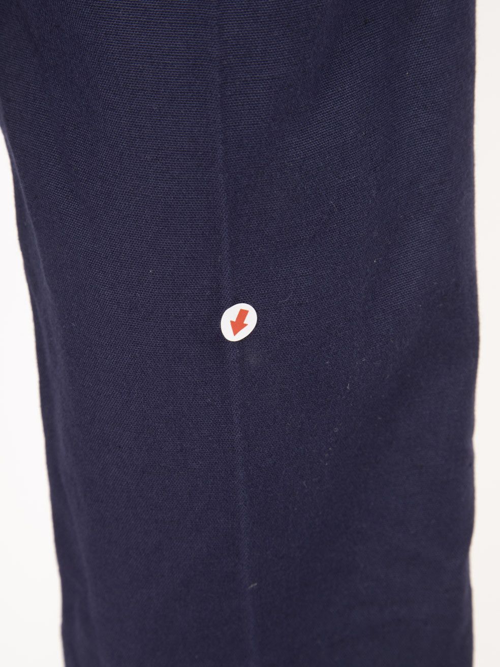Diane von Furstenberg Navy Cropped Trousers Size 30" / US 8 / IT 44 - 7 Thumbnail