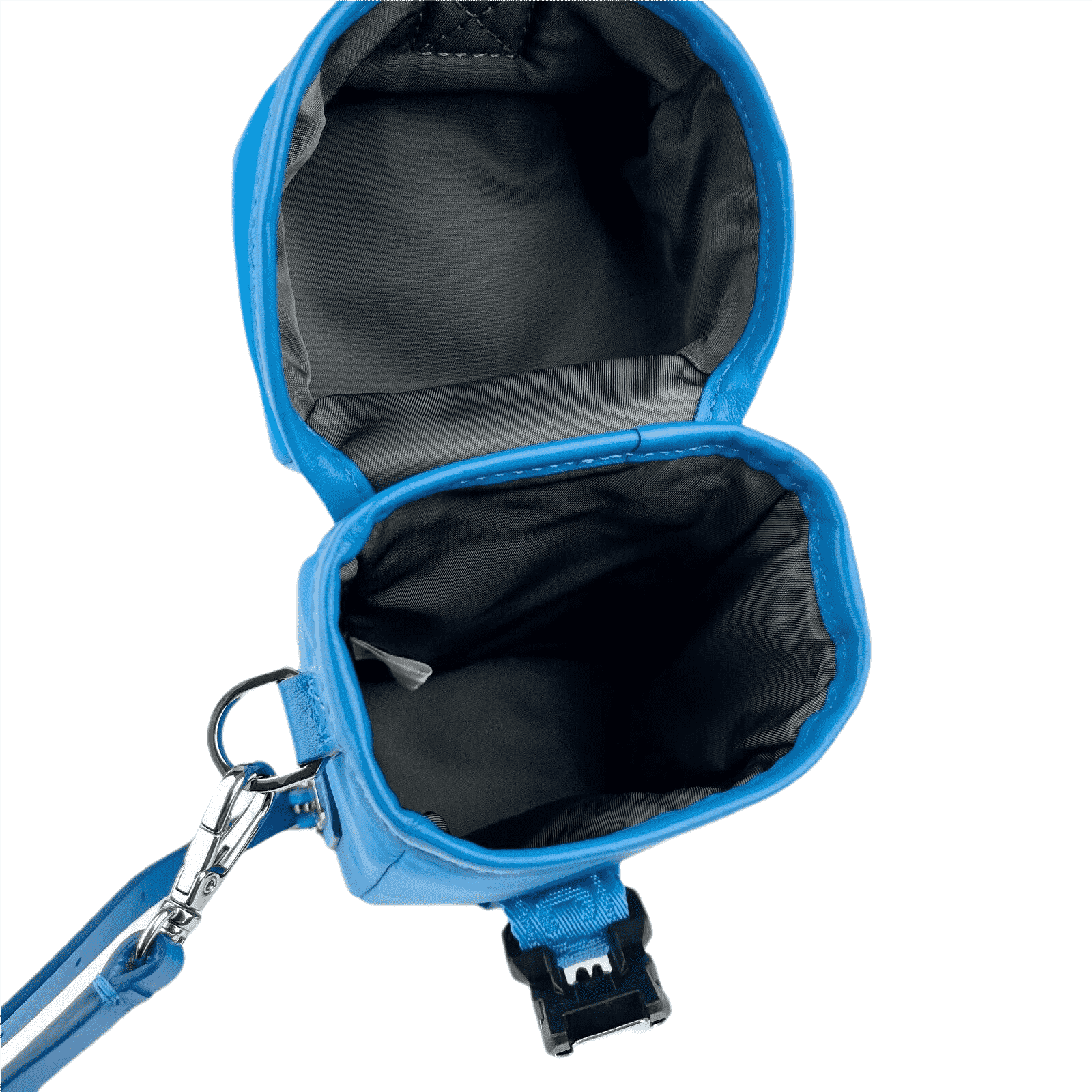 MCM Women's Blue Nylon Mini Flap Pouch Shoulder Waist Bag Size ONE SIZE - 6 Thumbnail