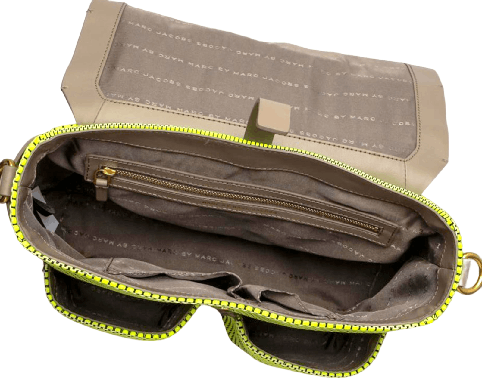 Marc Jacobs Women's Woven Leather Top Handle Messenger Bag Size ONE SIZE - 8 Thumbnail