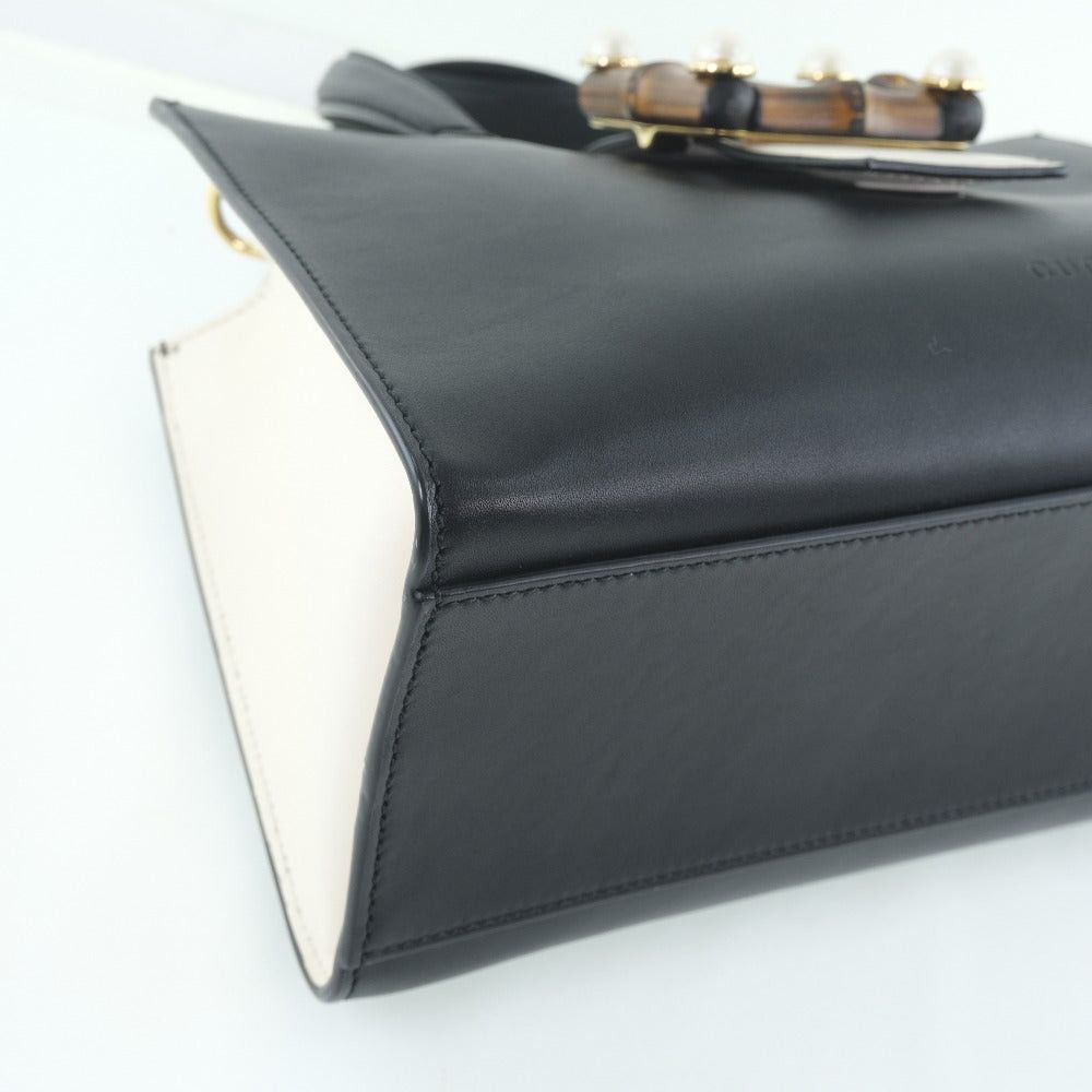 Gucci Nimfair Black Pony-Style Calfskin Handbag (Pre-Owned) Size ONE SIZE - 5 Thumbnail