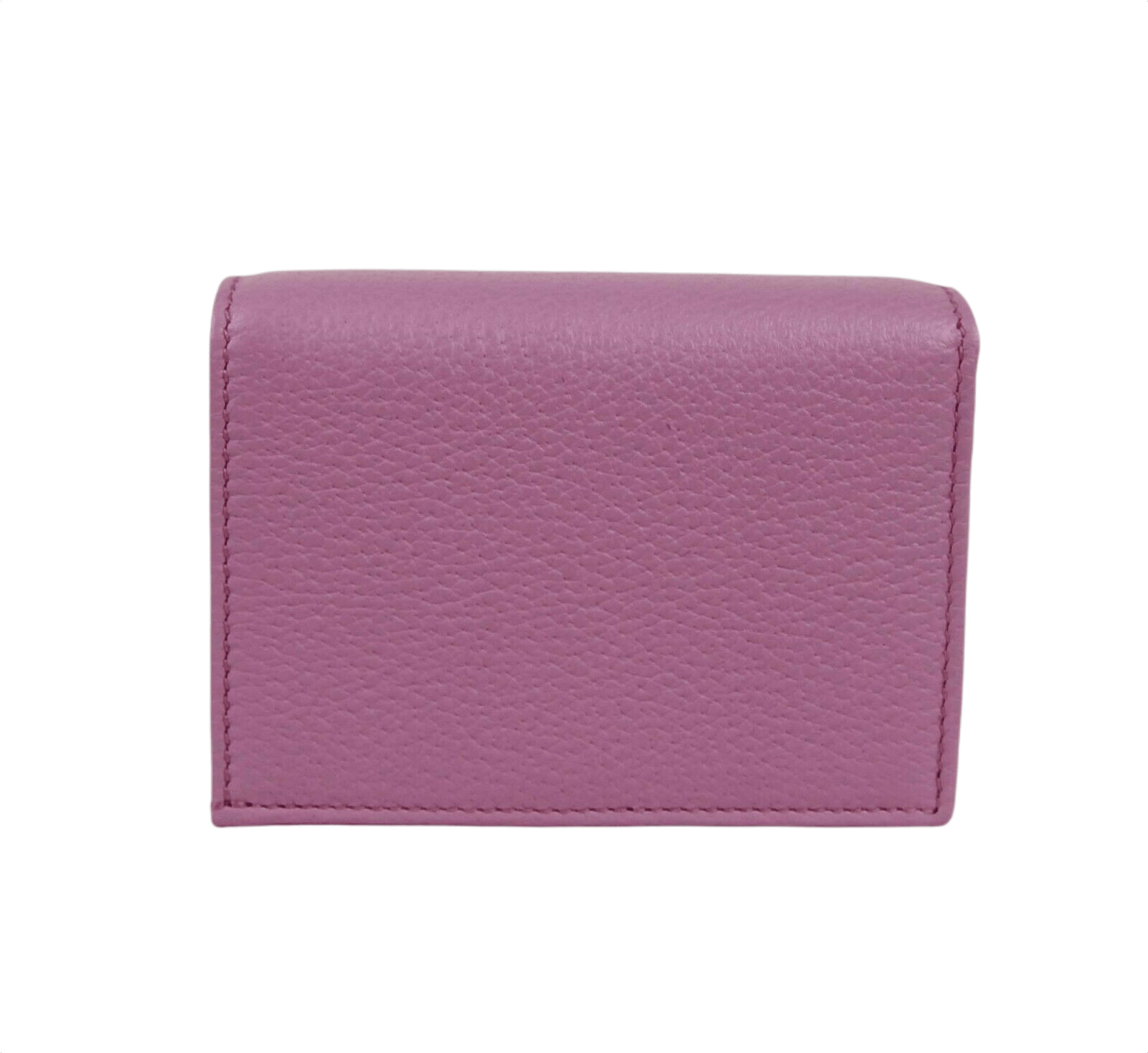 Marmont Women's Pink Leather Wallet w/Crystal Double G