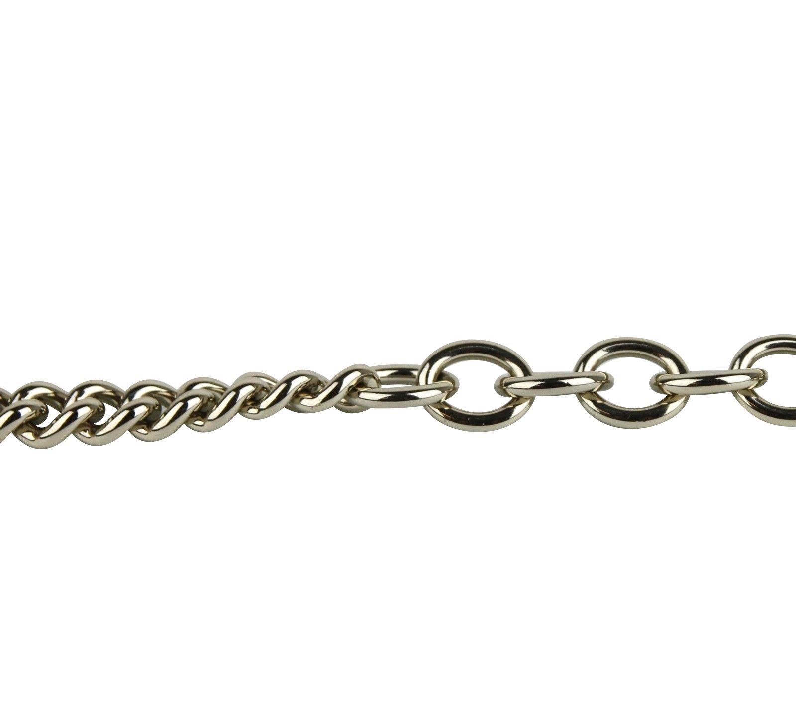 Gucci Women's Chain Tassel Gold / Beige Leather Belt (85 / 34) Size ONE SIZE - 5 Thumbnail