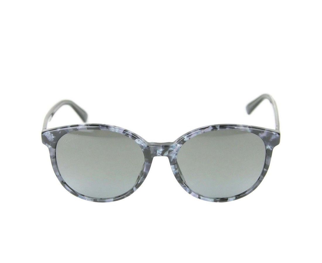 Gucci Unisex Black / Gray Plastic Round Frame Sunglasses GG Size ONE SIZE - 3 Thumbnail