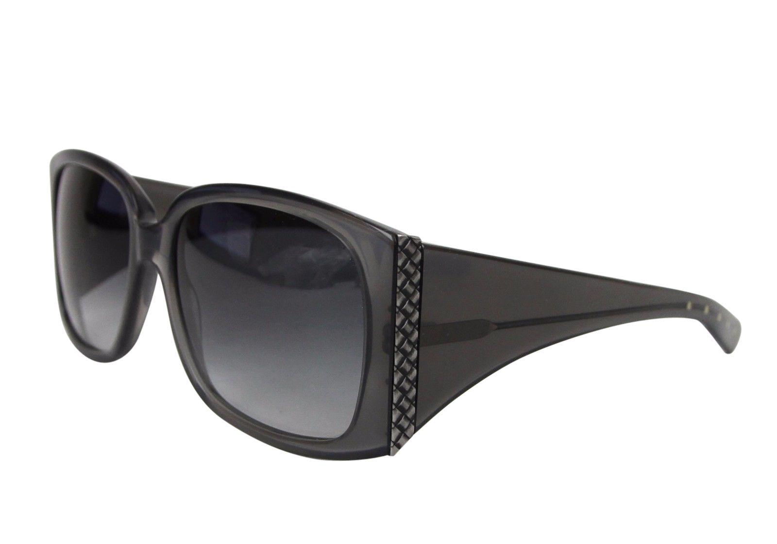 Bottega Veneta Women's Square Grey Acetate Sunglasses With Box Size ONE SIZE - 3 Thumbnail