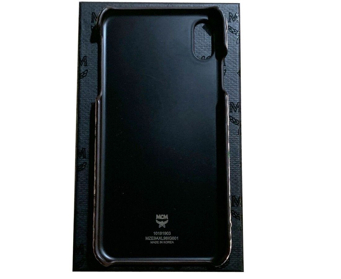 MCM Unisex Beige Rabbit Carrot Visetos IPhone XS Max Case Size ONE SIZE - 2 Thumbnail