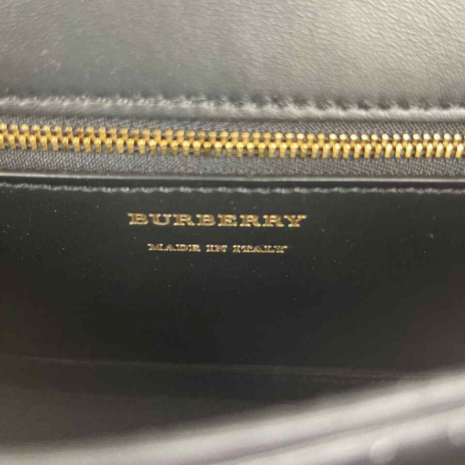 Burberry Women's House Check Canvas Small Chain Link Shoulder Bag Size ONE SIZE - 11 Thumbnail