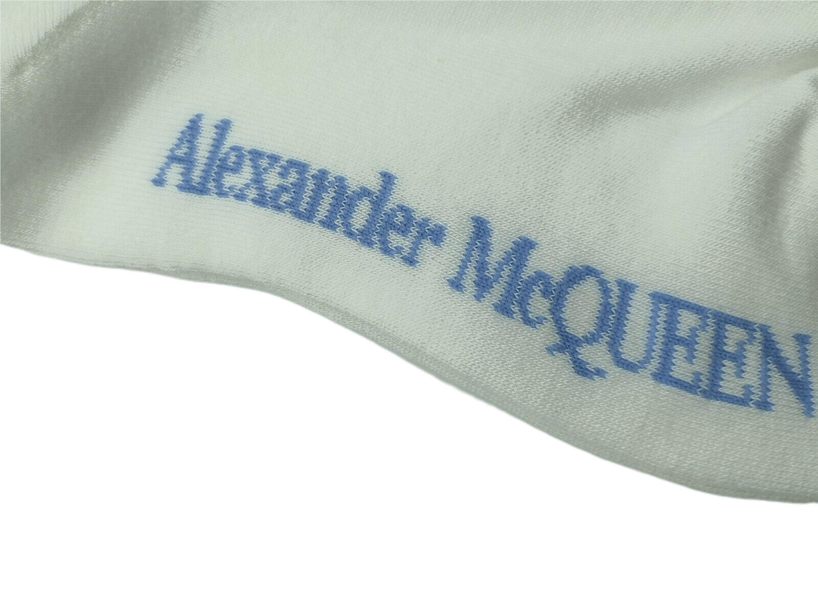 Alexander McQueen Women's White Mid-Calf Skull Sport Socks M Size ONE SIZE - 4 Thumbnail