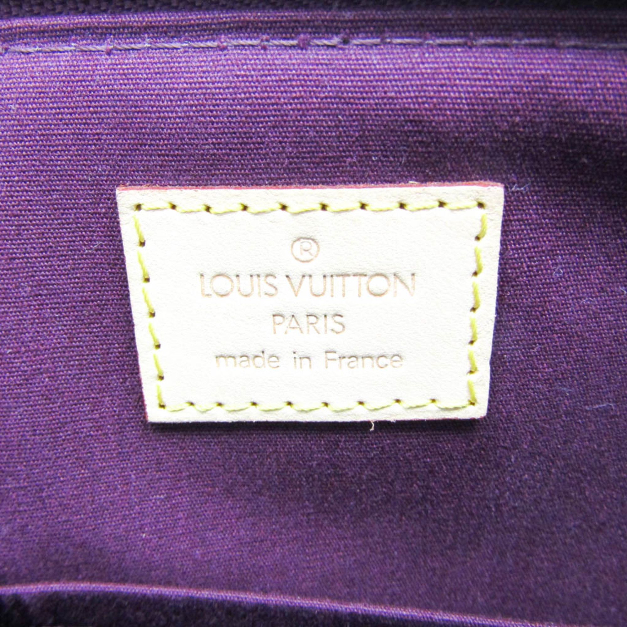 Louis Vuitton Bellevue Pm Purple Patent Leather Handbag (Pre-Owned) Size ONE SIZE - 5 Thumbnail