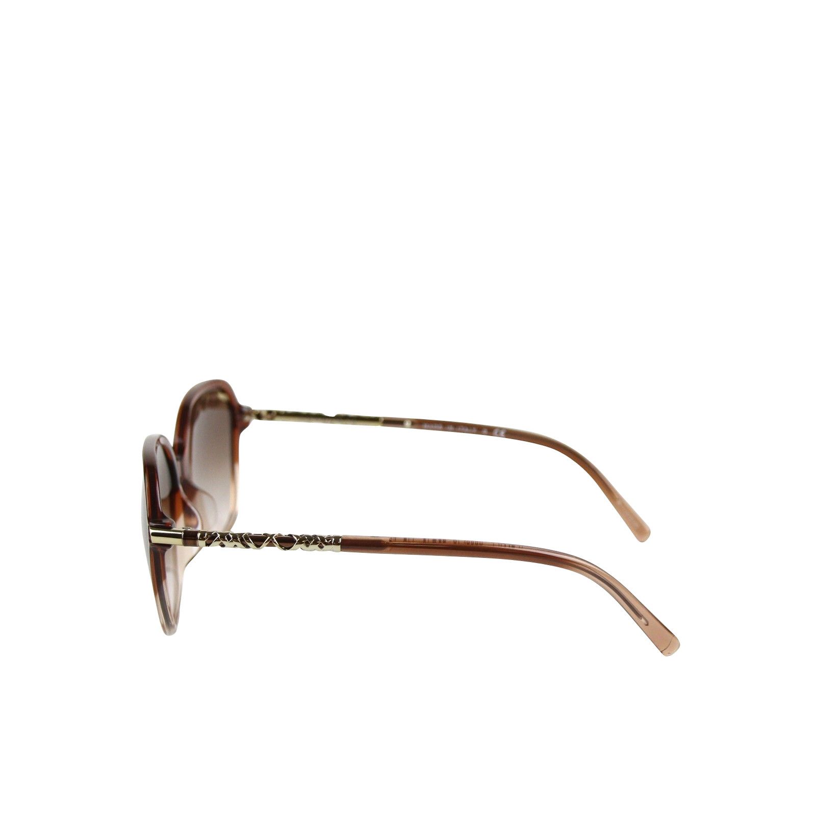 Burberry Unisex Oversized Brown Plastic With Pink Gradient Size ONE SIZE - 4 Thumbnail