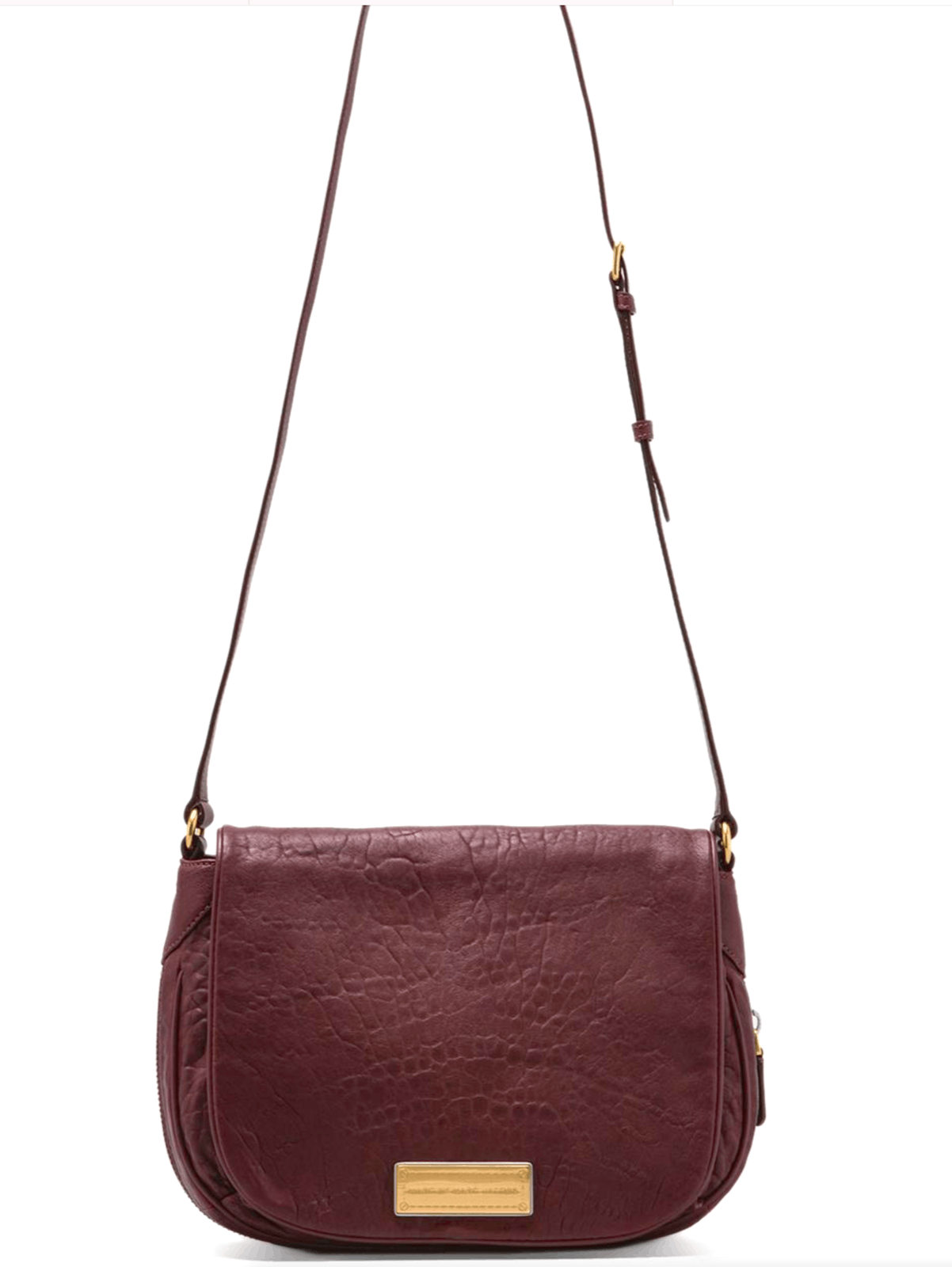Marc Jacobs Women's Pebbled Leather Messenger Crossbody Bag Size ONE SIZE - 4 Thumbnail
