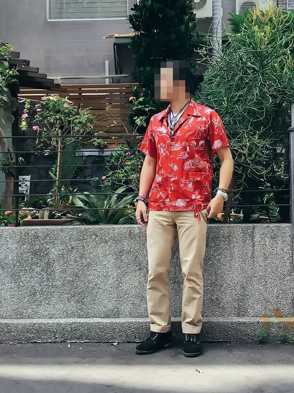 VISVIM DUKE SHIRT S/S VILLAGE (RAYON/COTTON)