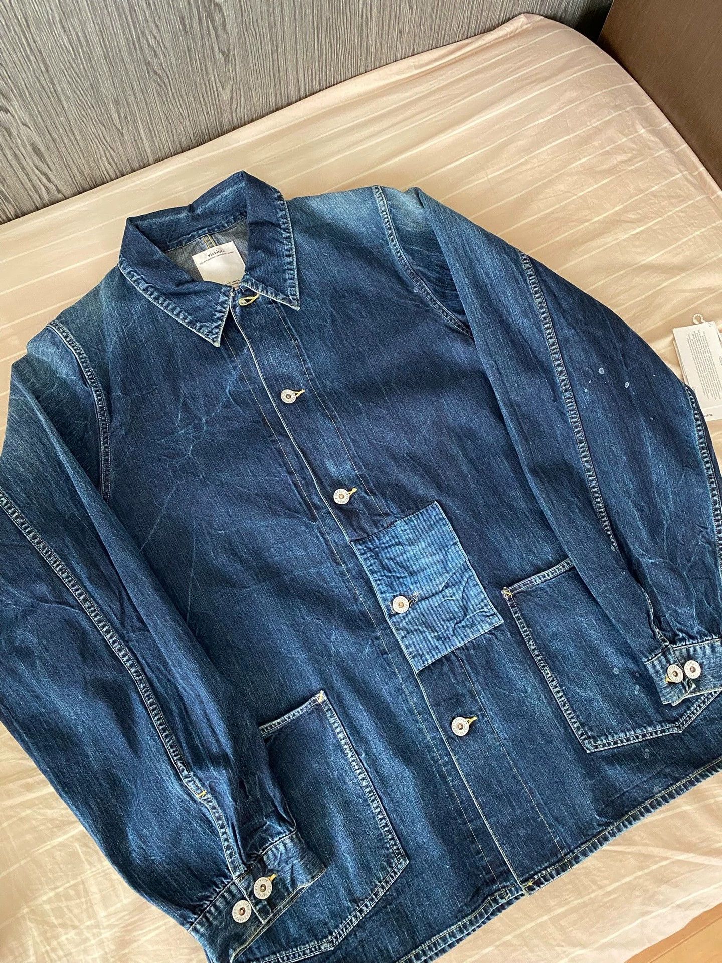 Visvim visvim 20ss SECTION GANG COVERALL DRY DENIM | Grailed