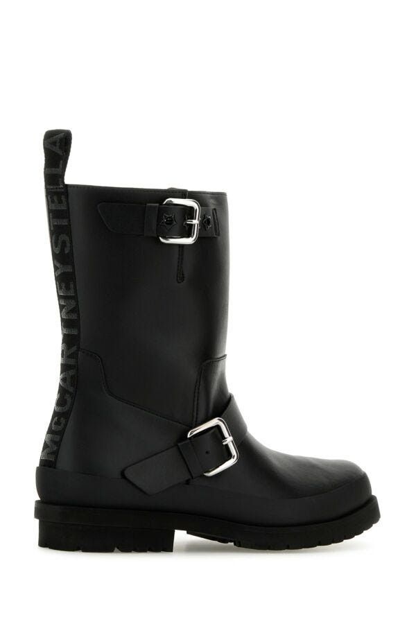 Stella McCartney Black Alter Mat Trace Ankle Boots Size US 6 / IT 36 - 5 Thumbnail