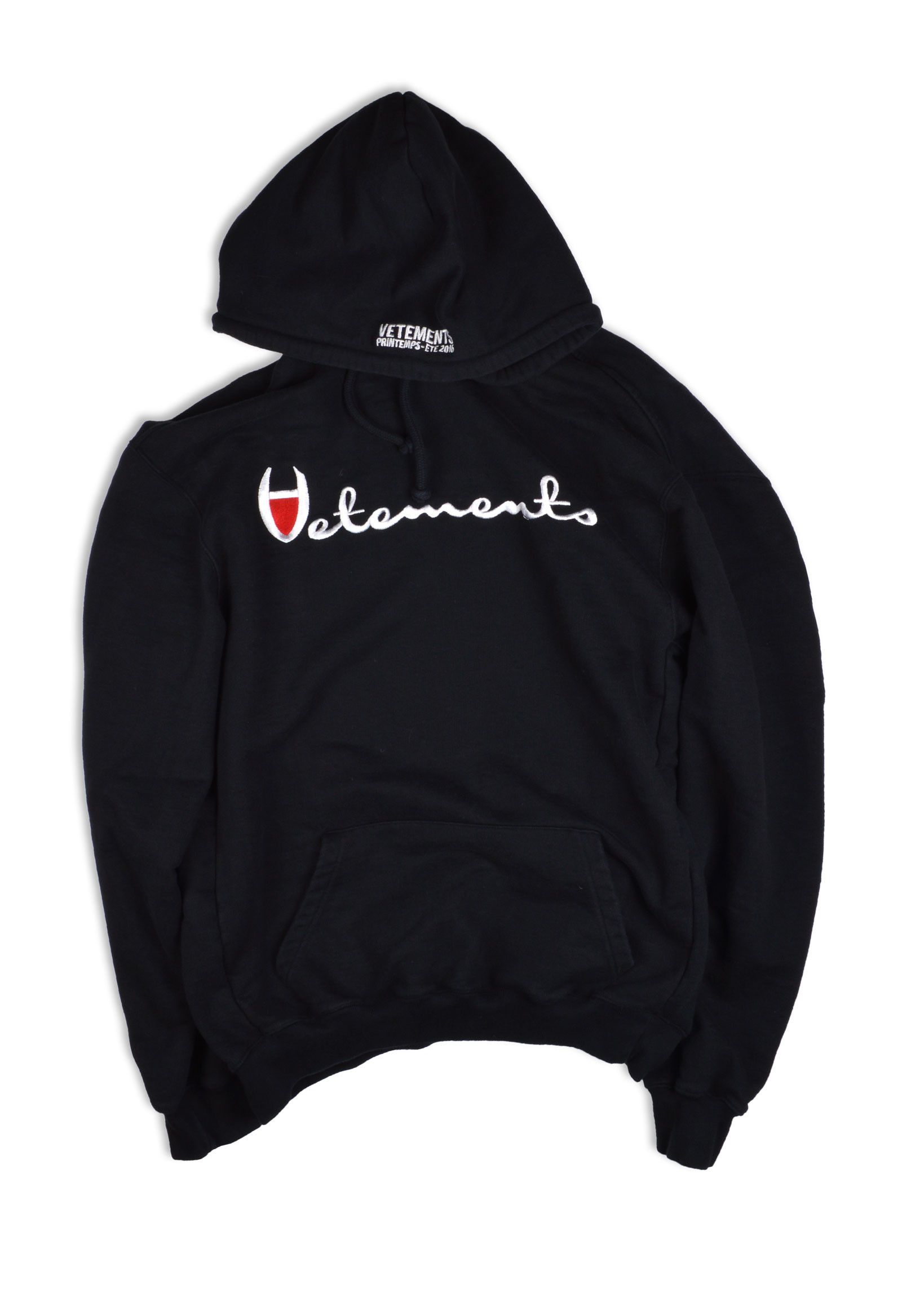Vetements SS16 Champion Logo Hoodie | Grailed Vetements SS16 Champion Logo Hoodie | Grailed