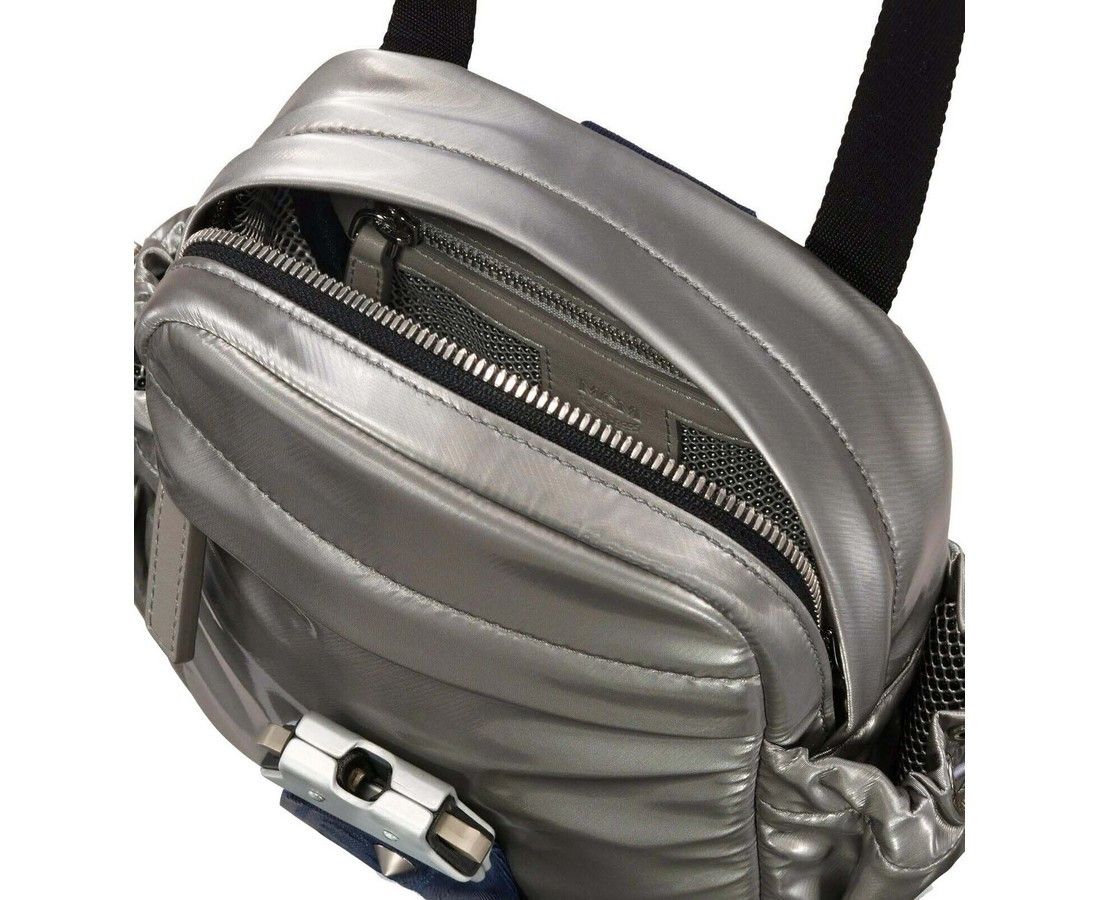 MCM Men's Silver Nylon Jemison Crossbody 2 in 1 Bag Size ONE SIZE - 4 Thumbnail
