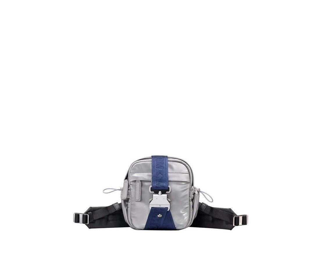 MCM Men's Silver Nylon Jemison Crossbody 2 in 1 Bag Size ONE SIZE - 3 Thumbnail