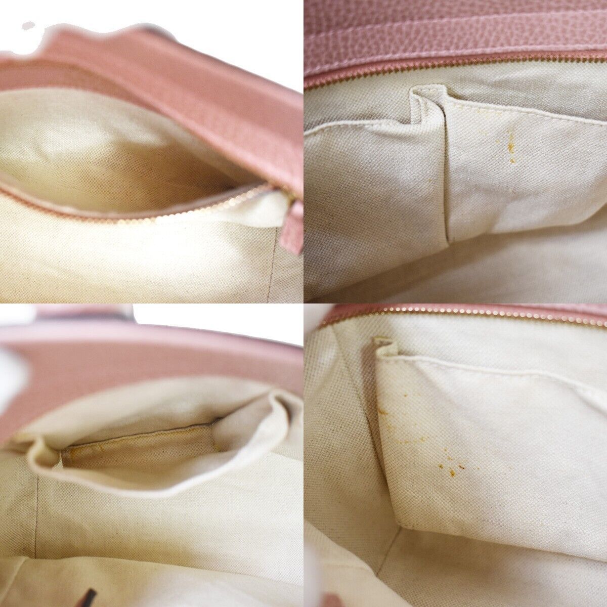 Gucci Swing Pink Leather Handbag (Pre-Owned) Size ONE SIZE - 12 Thumbnail