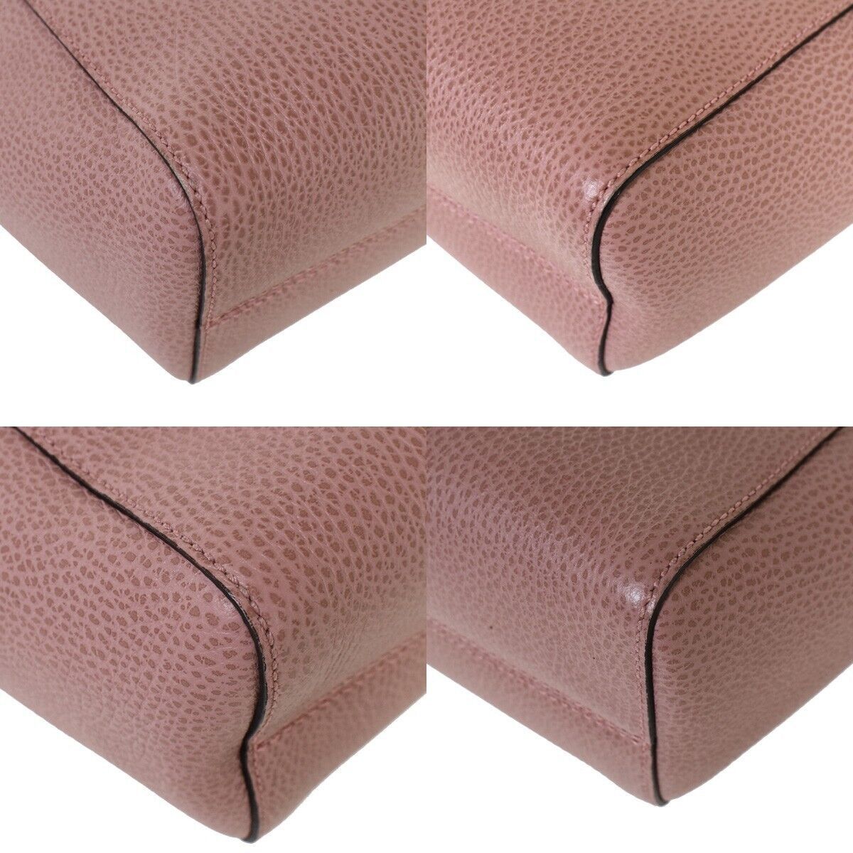 Gucci Swing Pink Leather Handbag (Pre-Owned) Size ONE SIZE - 7 Thumbnail
