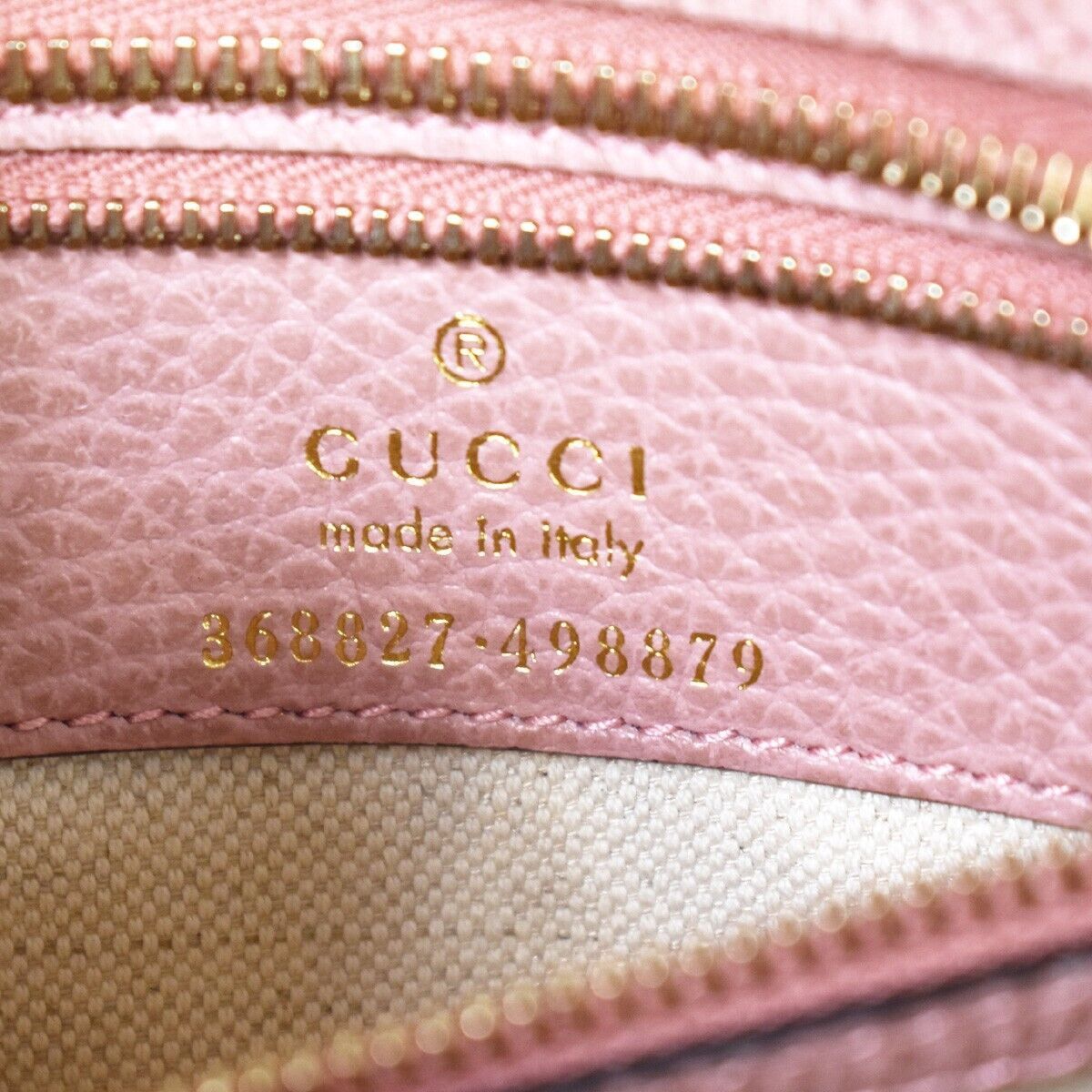 Gucci Swing Pink Leather Handbag (Pre-Owned) Size ONE SIZE - 6 Thumbnail