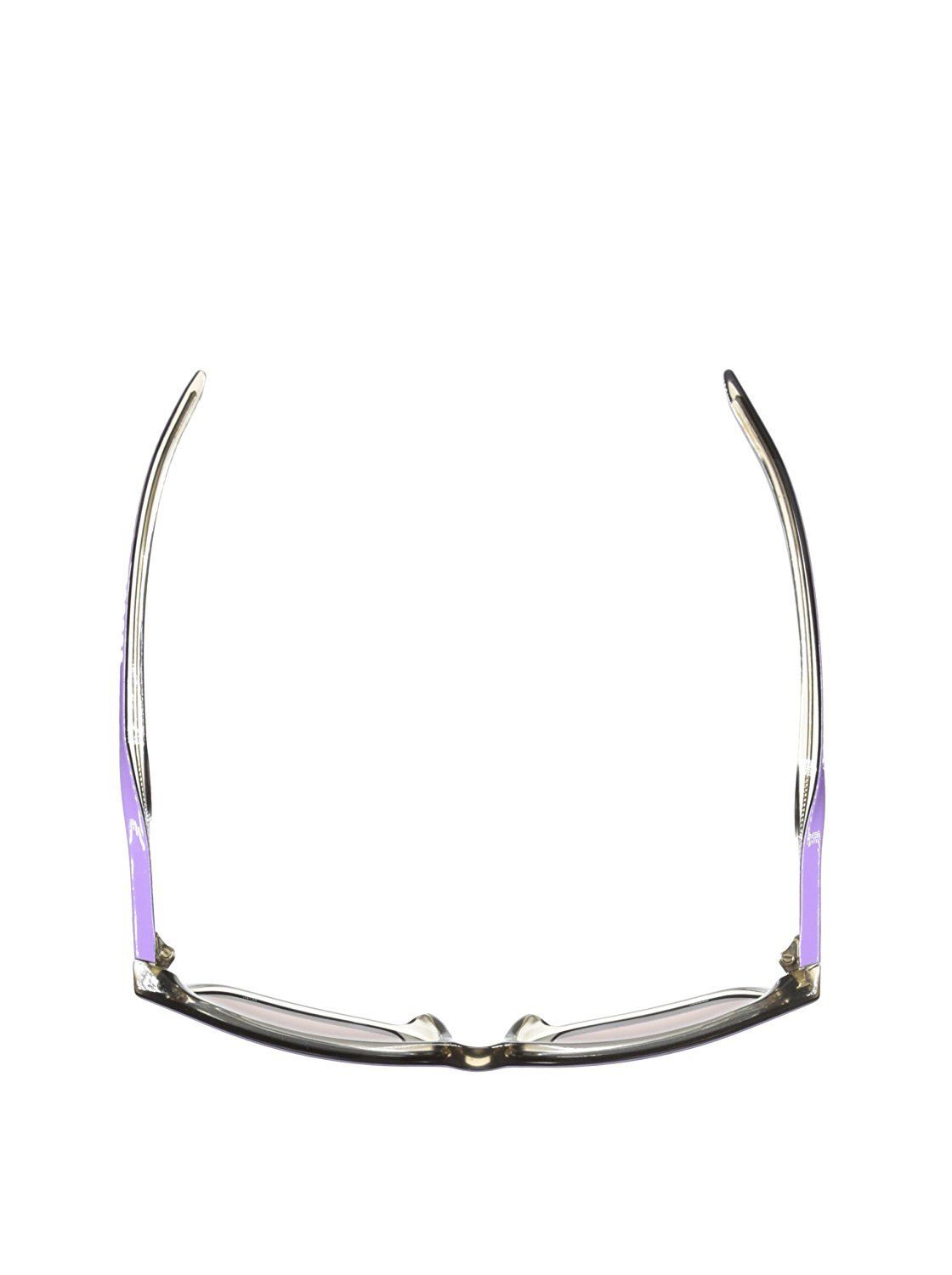 Gucci Women's Lilac Plastic Square Sunglasses With Interlocking G Size ONE SIZE - 3 Thumbnail