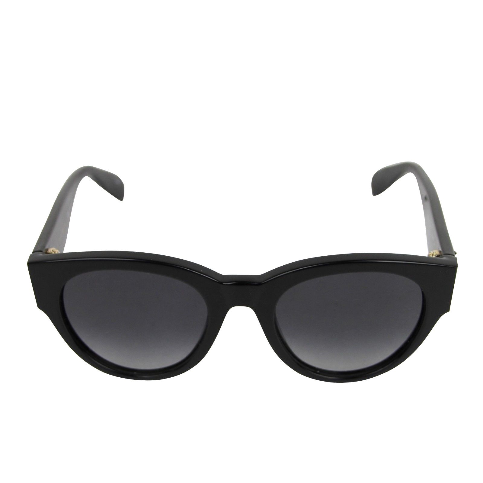 Alexander McQueen Unisex Spike Detail Black Acetate Sunglasses Size ONE SIZE - 2 Thumbnail