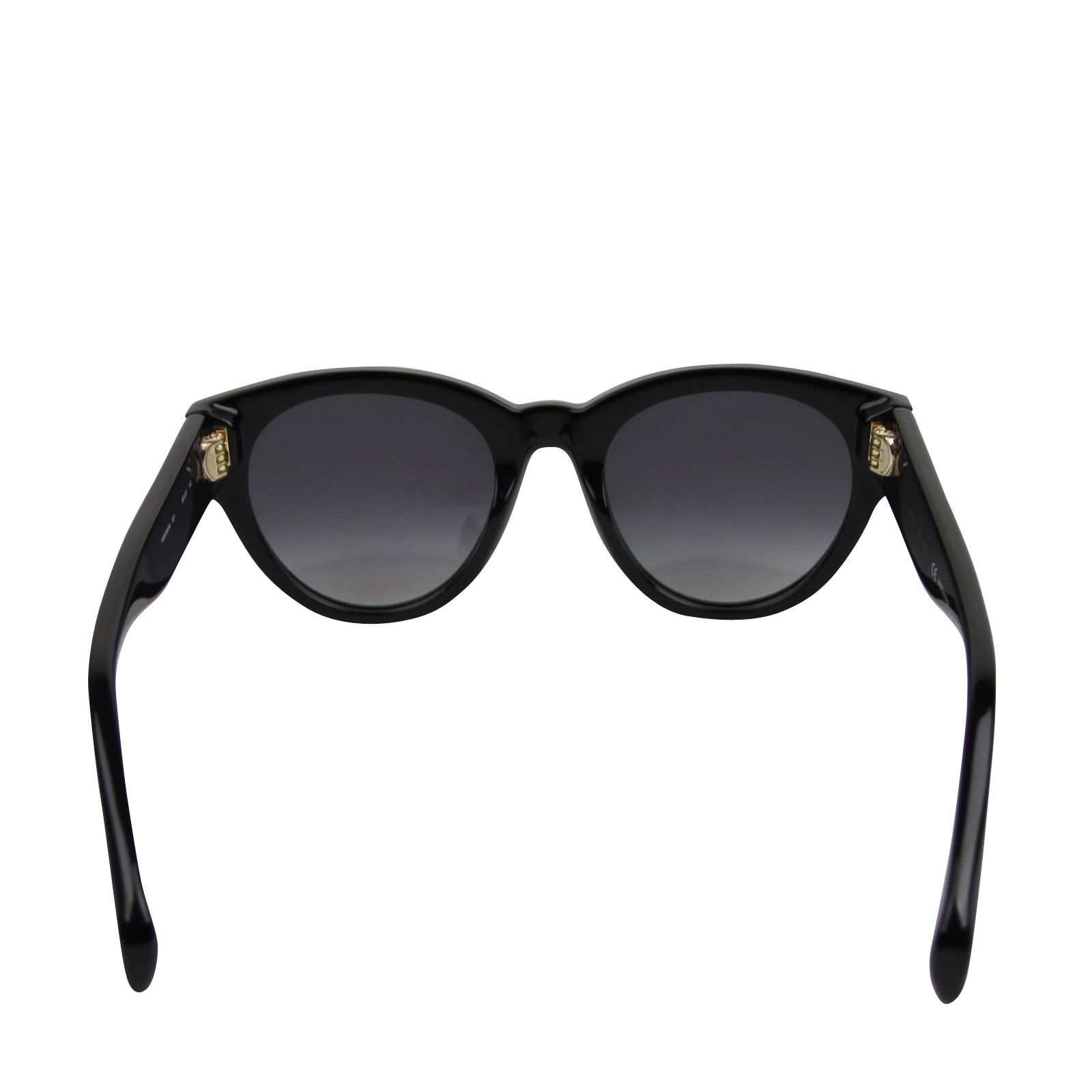 Alexander McQueen Unisex Spike Detail Black Acetate Sunglasses Size ONE SIZE - 9 Thumbnail