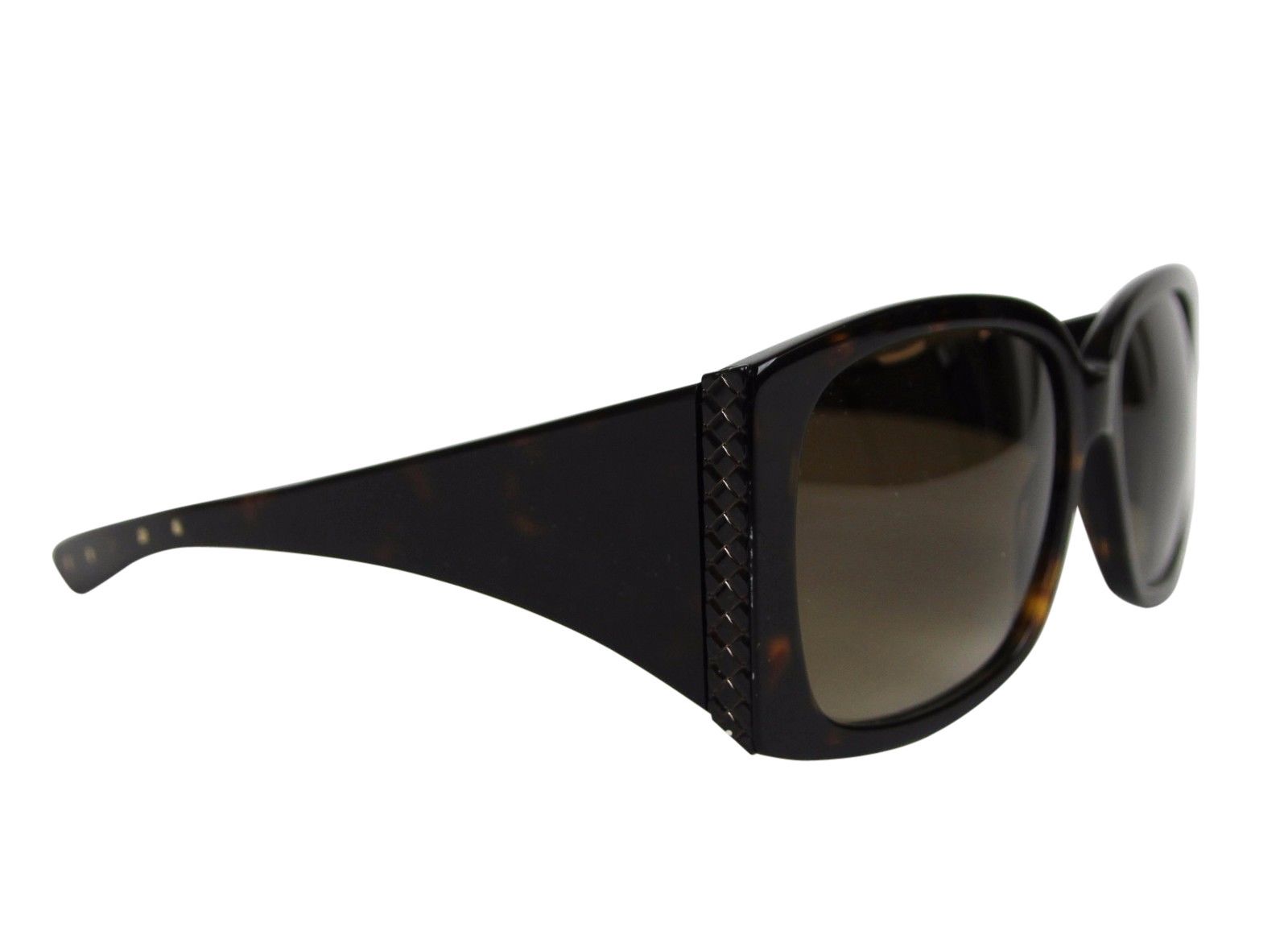Bottega Veneta Women's Square Dark Brown Acetate Sunglasses With Box Size ONE SIZE - 2 Thumbnail