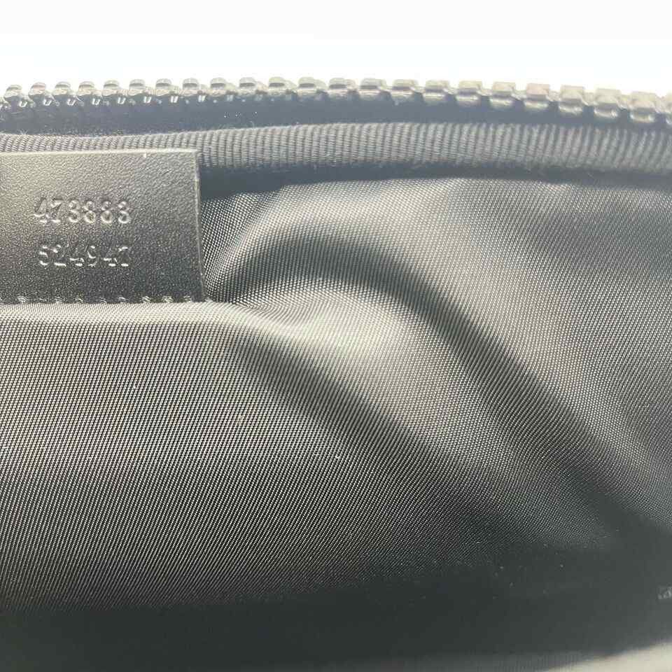 Gucci Women's Black Techno Canvas Embroidered Butterfly iPad Case Size ONE SIZE - 9 Thumbnail