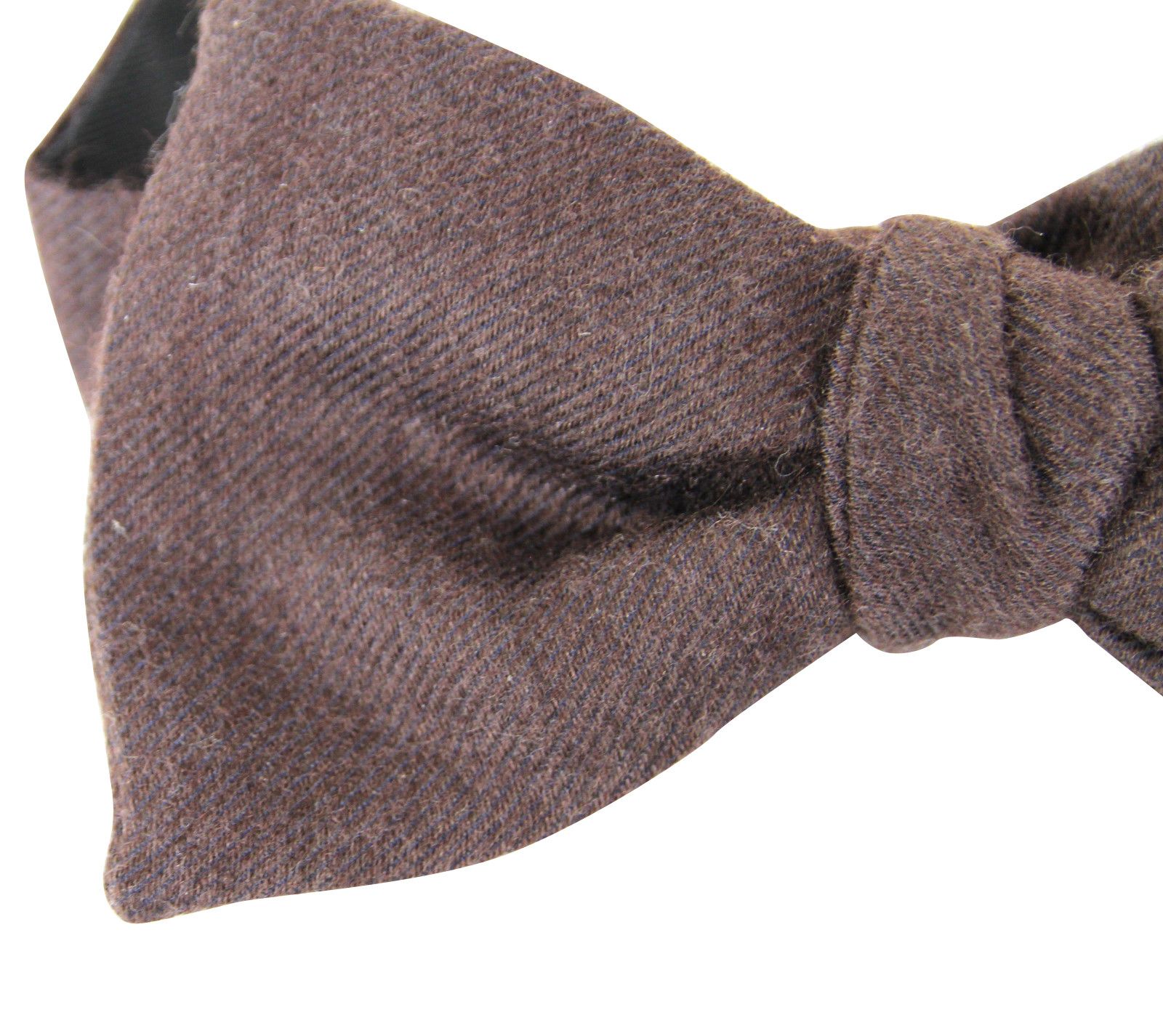 Bottega Veneta Men's Brown Silk Cashmere Bow Tie Size ONE SIZE - 2 Thumbnail