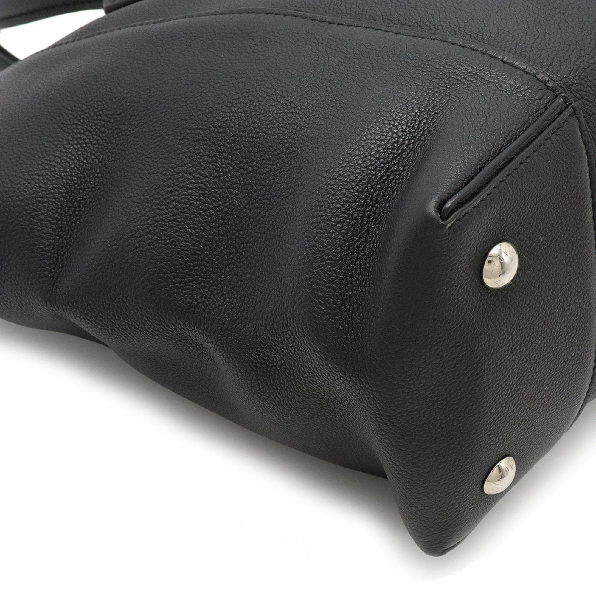 Louis Vuitton Lockit Black Leather Handbag (Pre-Owned) Size ONE SIZE - 3 Thumbnail