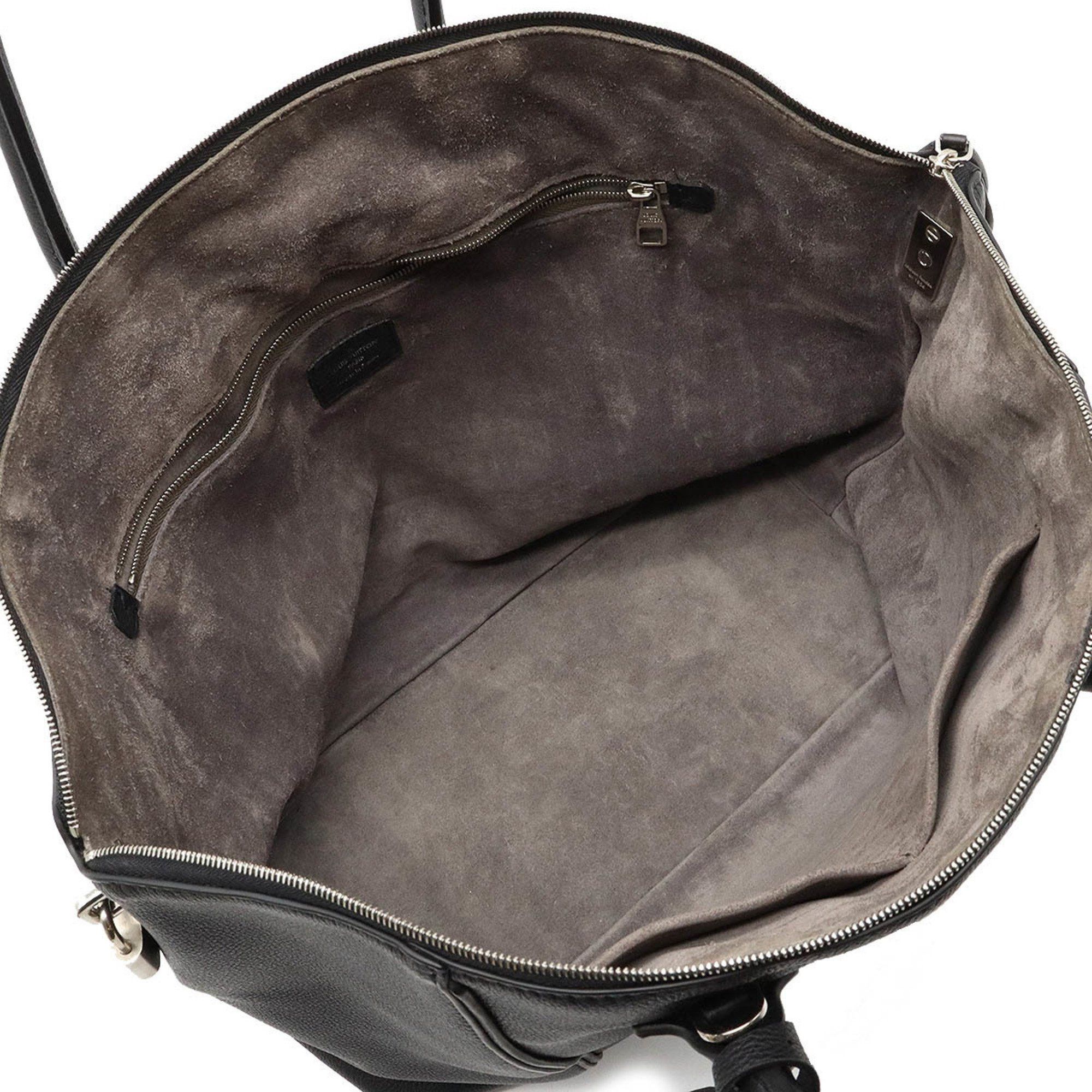 Louis Vuitton Lockit Black Leather Handbag (Pre-Owned) Size ONE SIZE - 5 Thumbnail