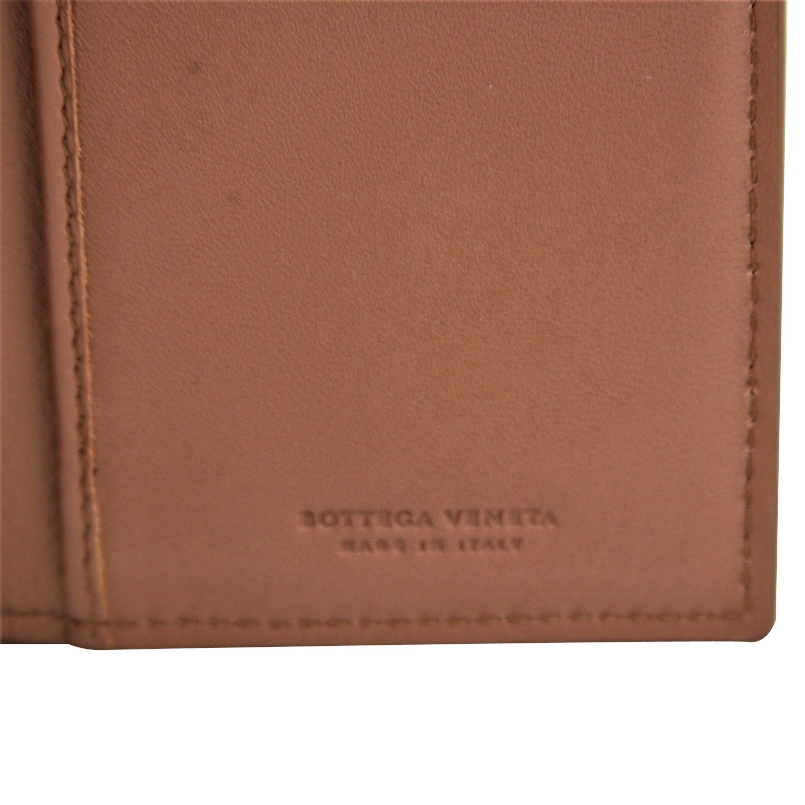 Bottega Veneta Men's Woven Brown Medium Leather Long Bifold Wallet Size ONE SIZE - 9 Thumbnail