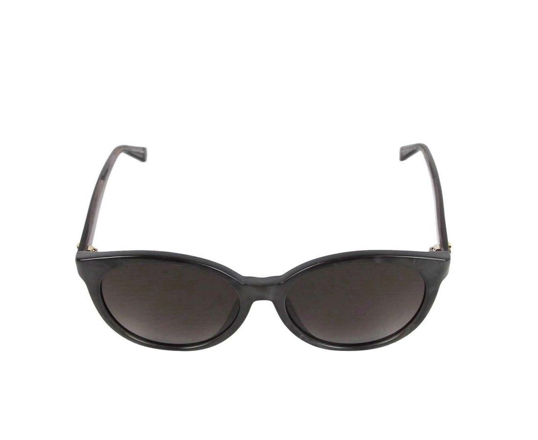 Gucci Women's Pearl Silver Acetate Round Sunglasses GG Logo Size ONE SIZE - 2 Thumbnail