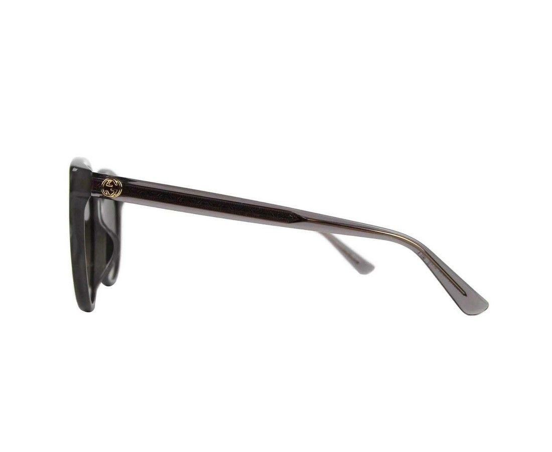 Gucci Women's Pearl Silver Acetate Round Sunglasses GG Logo Size ONE SIZE - 7 Thumbnail