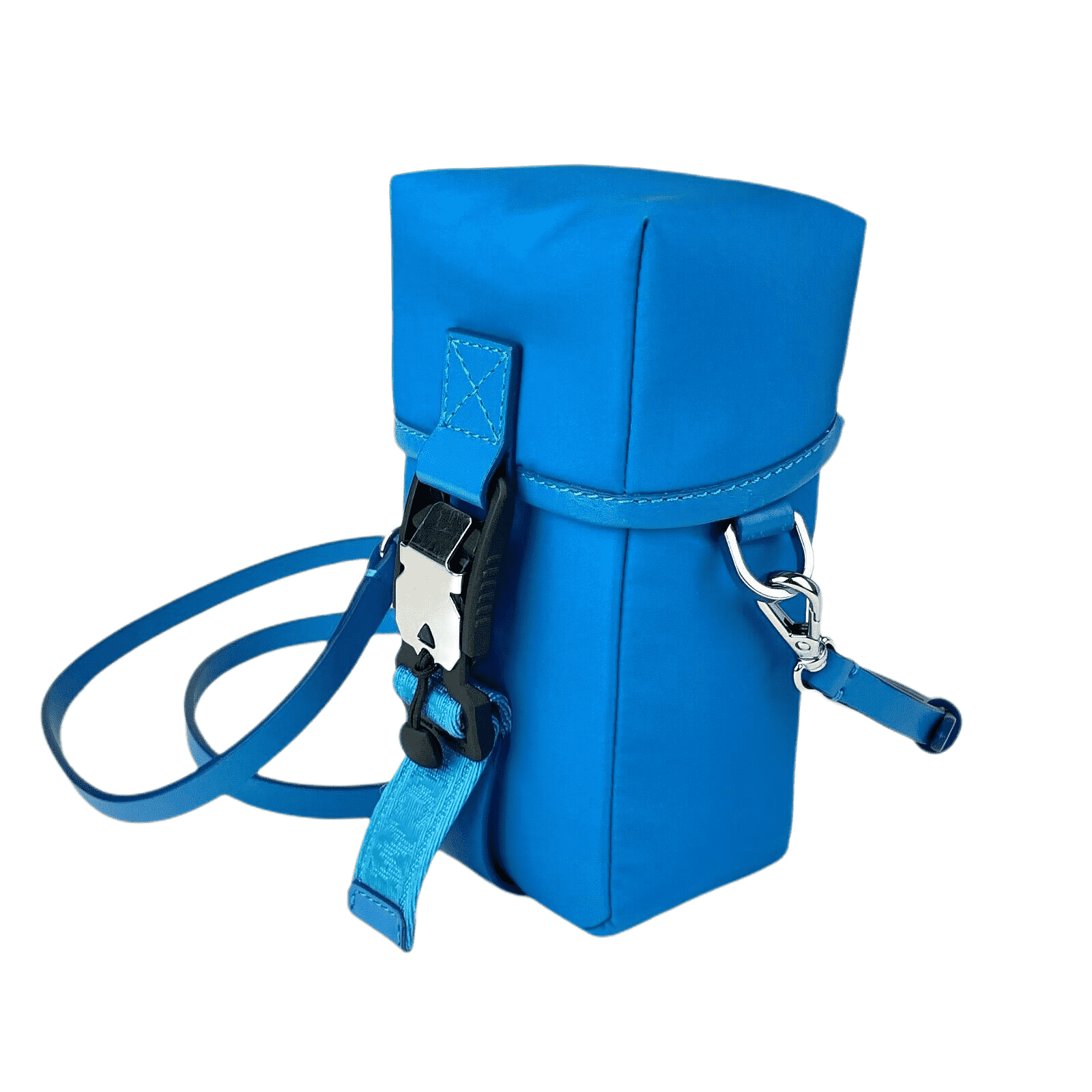MCM Women's Blue Nylon Mini Flap Pouch Shoulder Waist Bag Size ONE SIZE - 3 Thumbnail