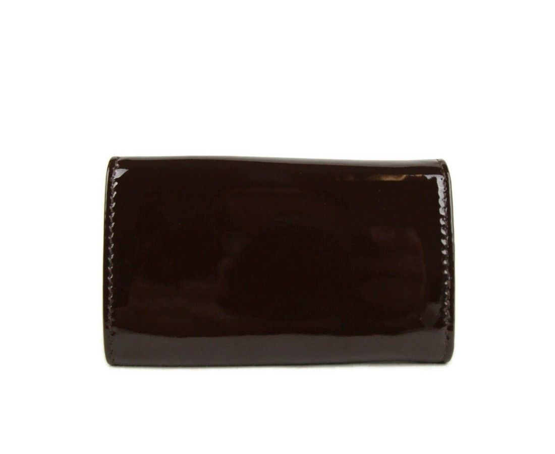 Gucci Men's Dark Brown Patent Leather Key Chain Holder With Box Size ONE SIZE - 2 Thumbnail
