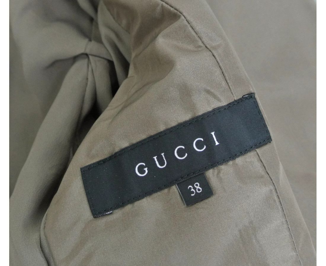 Gucci Women's Taffeta Top Basic Jacket Blazer (38 IT) Size XS / US 0-2 / IT 36-38 - 10 Thumbnail