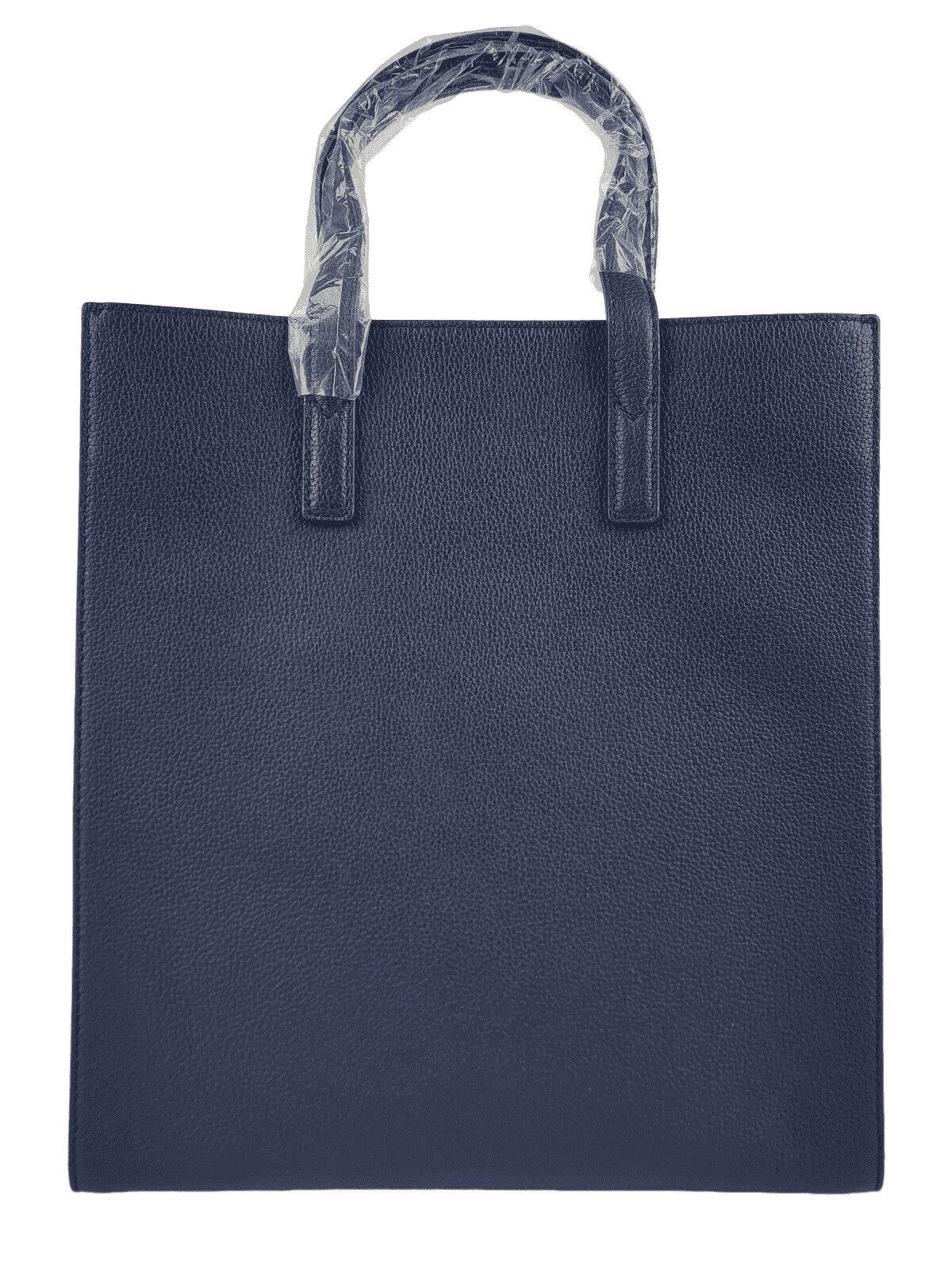 MCM Navy Leather Messenger Tote Bag with Camo Print Size ONE SIZE - 2 Thumbnail