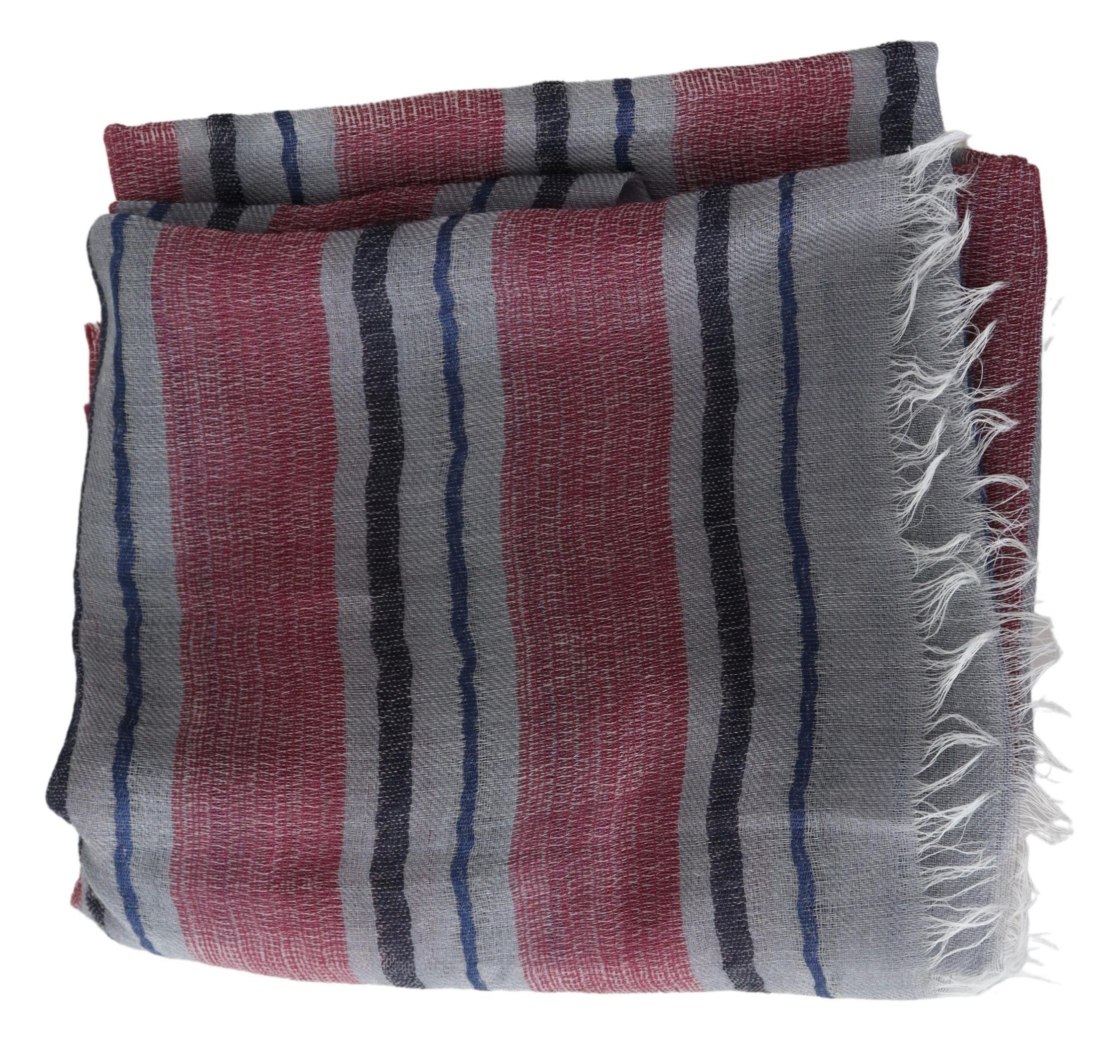 Missoni Elegant Multicolor Striped Wool Men's Scarf Size ONE SIZE - 4 Thumbnail