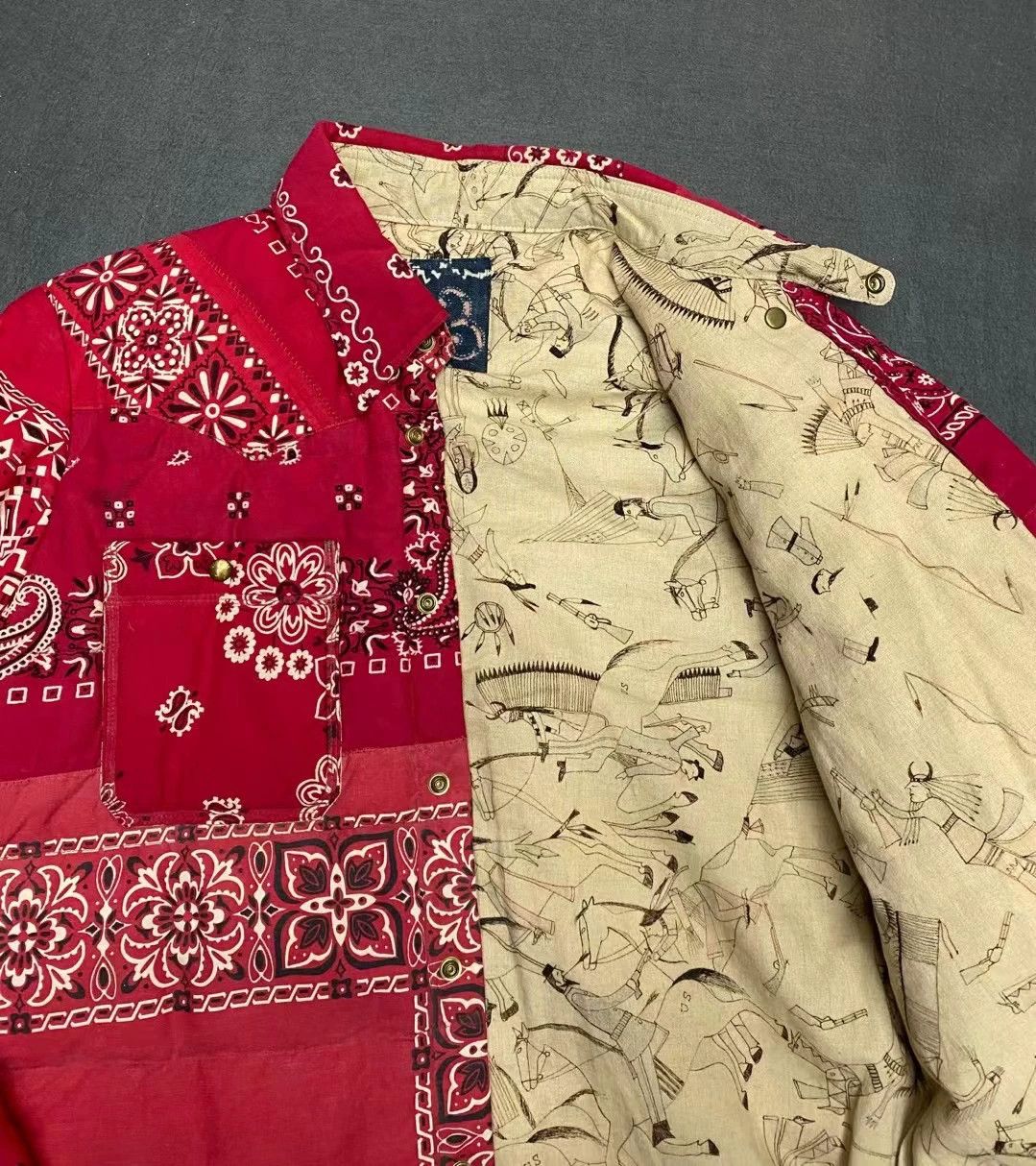 Visvim Visvim ICT Bandana Kerchief Down Jkt Size US M / EU 48-50 / 2 - 3 Thumbnail