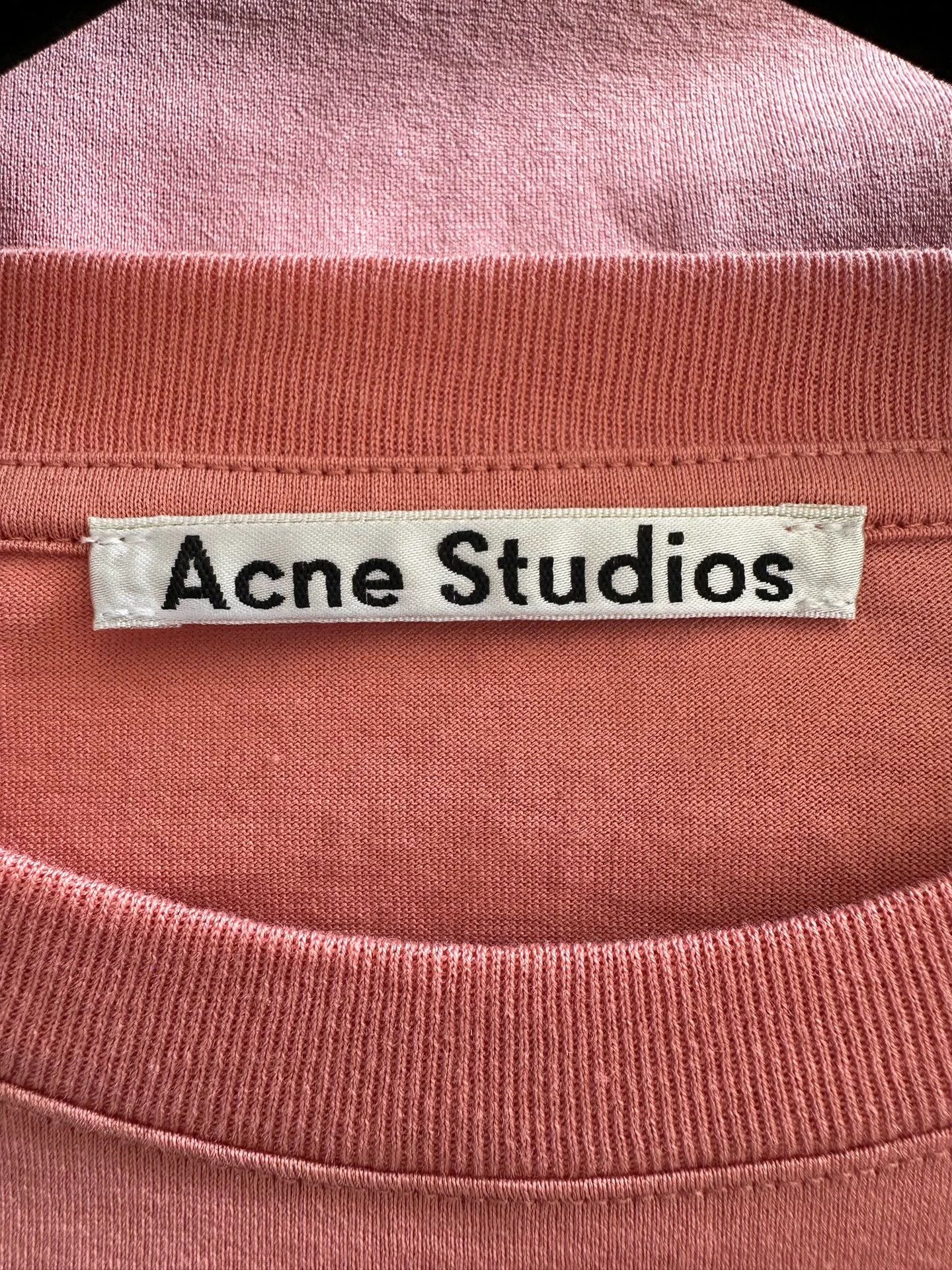 Acne Studios Acne women's short pink short sleeve - -DMC Size US XS / EU 42 / 0 - 3 Thumbnail