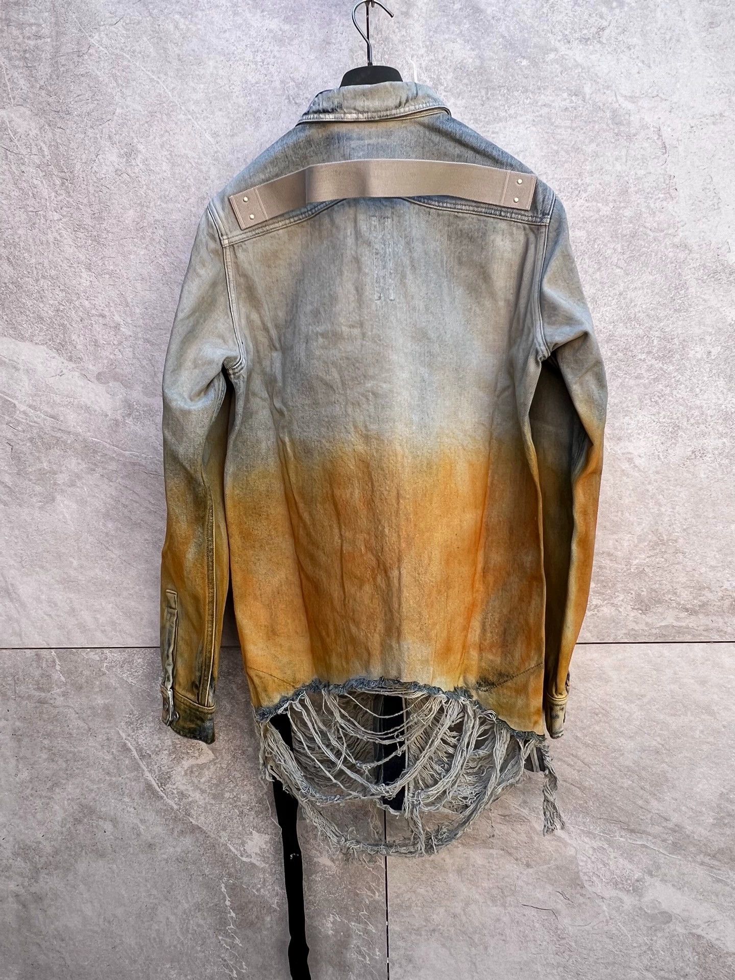 Rick Owens Rick Owens 24s two-color gradient tooling denim jacket -DMC Size US S / EU 44-46 / 1 - 2 Thumbnail
