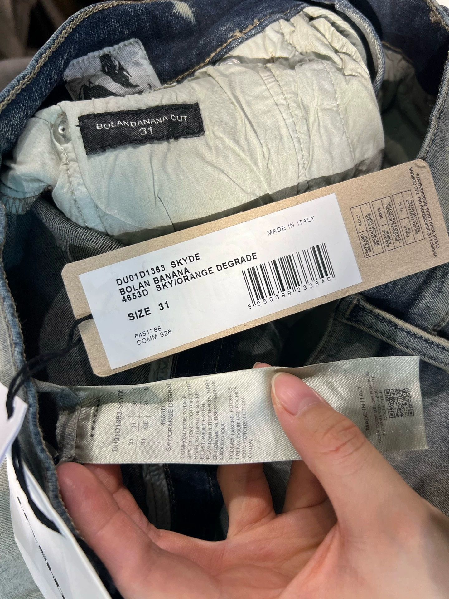 Rick Owens Rick Owens bolan banana zipper slightly high waist trousers -DMC Size US 31 - 6 Thumbnail