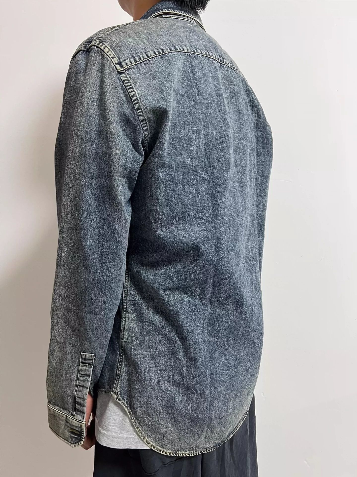Maison Margiela Maison Margiela'S New Denim Shirt Jacket And Winter -DMC Size US M / EU 48-50 / 2 - 2 Thumbnail