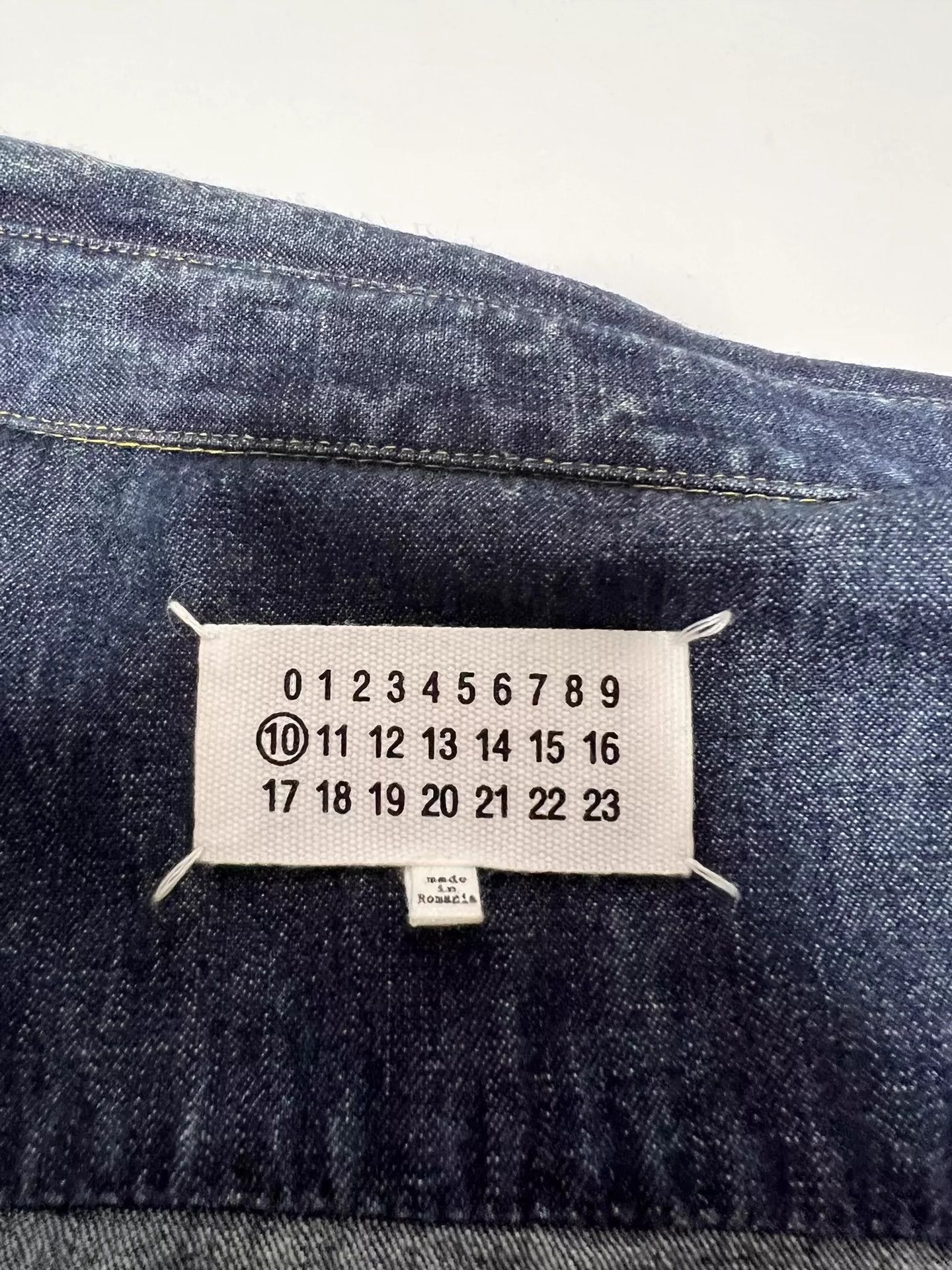Maison Margiela Maison Margiela'S New Denim Shirt Jacket And Winter -DMC Size US M / EU 48-50 / 2 - 4 Thumbnail