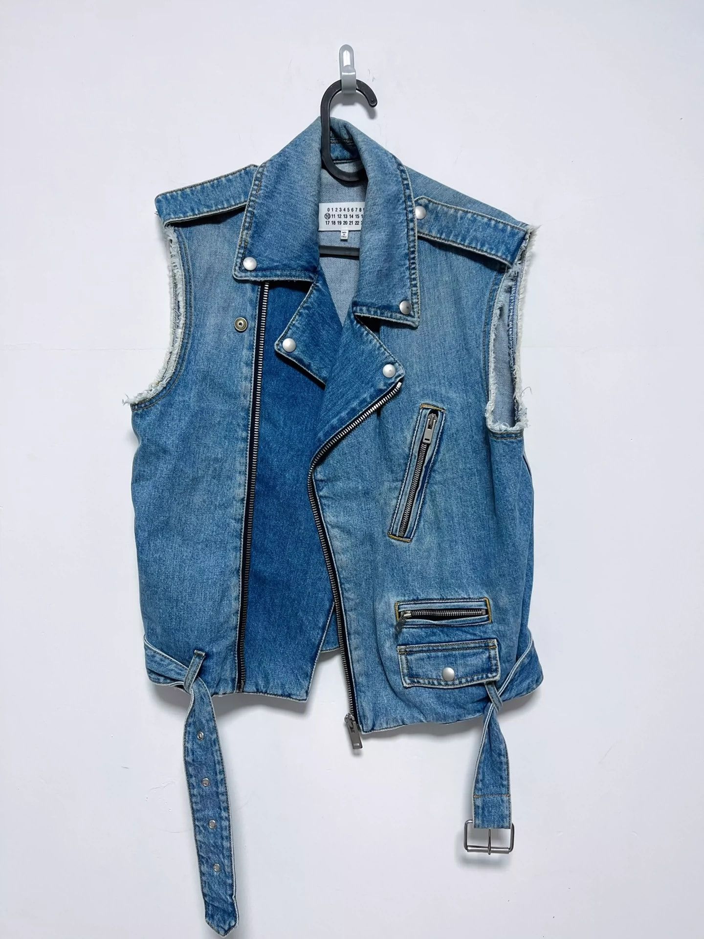 Maison Margiela Martin Maison Margiela'S Denim Shape-Shifting Vest -DMC Size US M / EU 48-50 / 2 - 2 Thumbnail